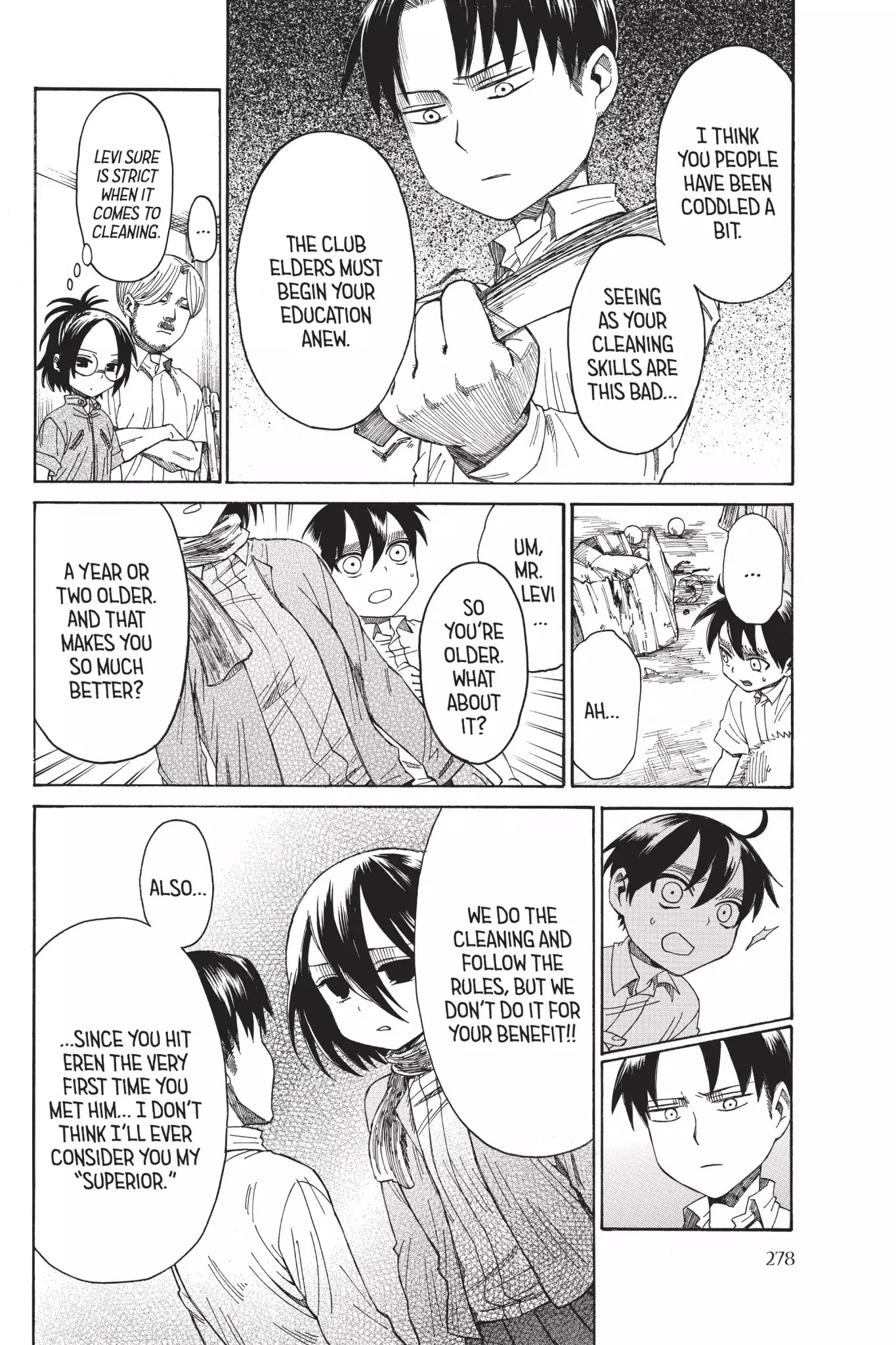 Attack on Titan: Junior High Chapter 14 page 14 - Chapter 14: Vol.1 14th Period: No, I Am Not Beneath You