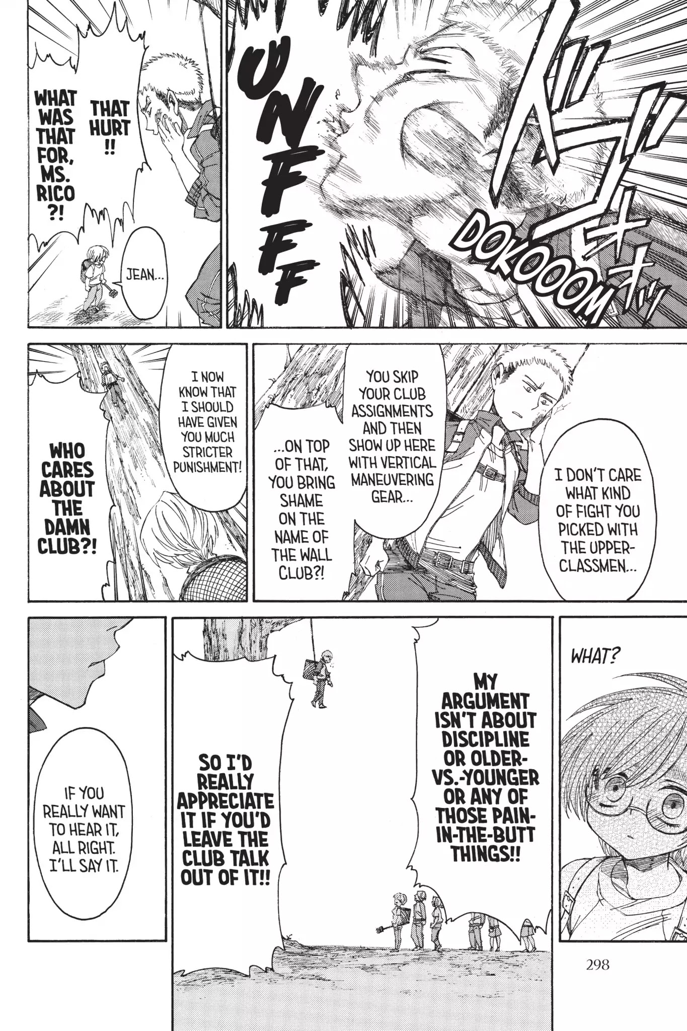 Attack on Titan: Junior High Chapter 15 page 17 - Chapter 15: Vol.1 15th Period: Upperclassmen Are Seriously Scary