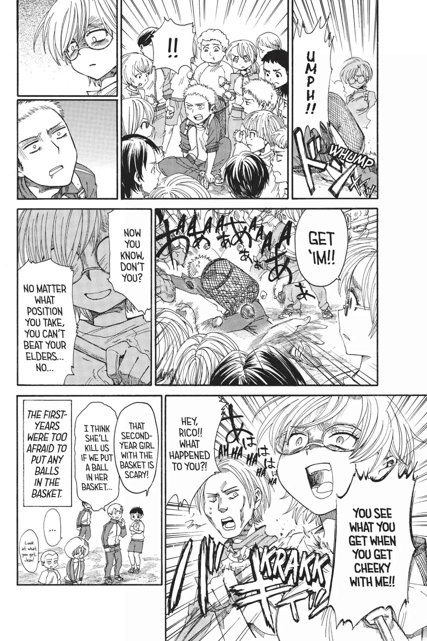 Attack on Titan: Junior High Chapter 15 page 19 - Chapter 15: Vol.1 15th Period: Upperclassmen Are Seriously Scary
