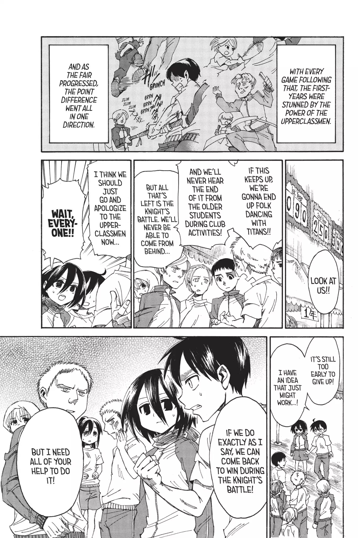 Attack on Titan: Junior High Chapter 15 page 20 - Chapter 15: Vol.1 15th Period: Upperclassmen Are Seriously Scary
