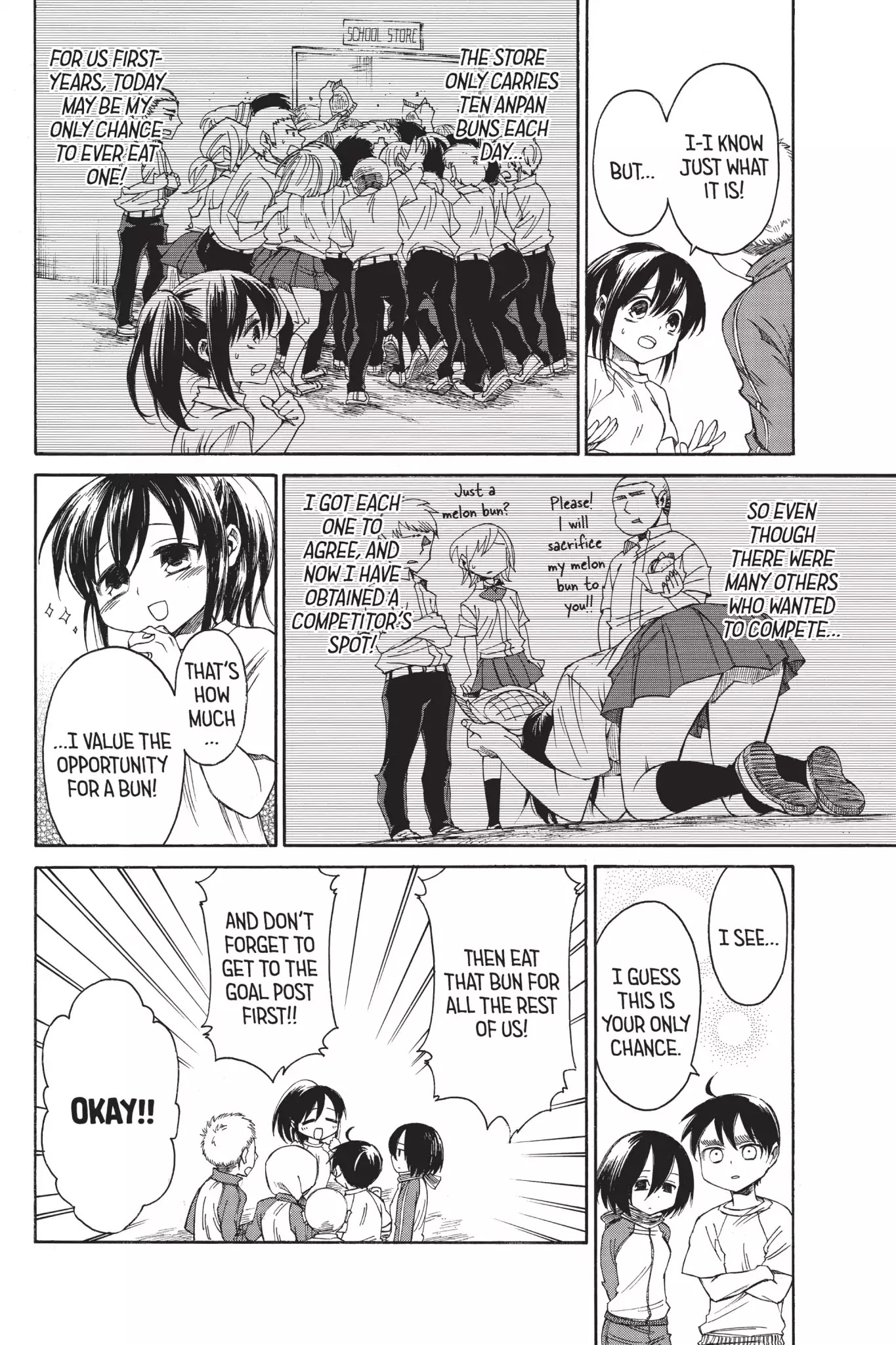 Attack on Titan: Junior High Chapter 15 page 7 - Chapter 15: Vol.1 15th Period: Upperclassmen Are Seriously Scary