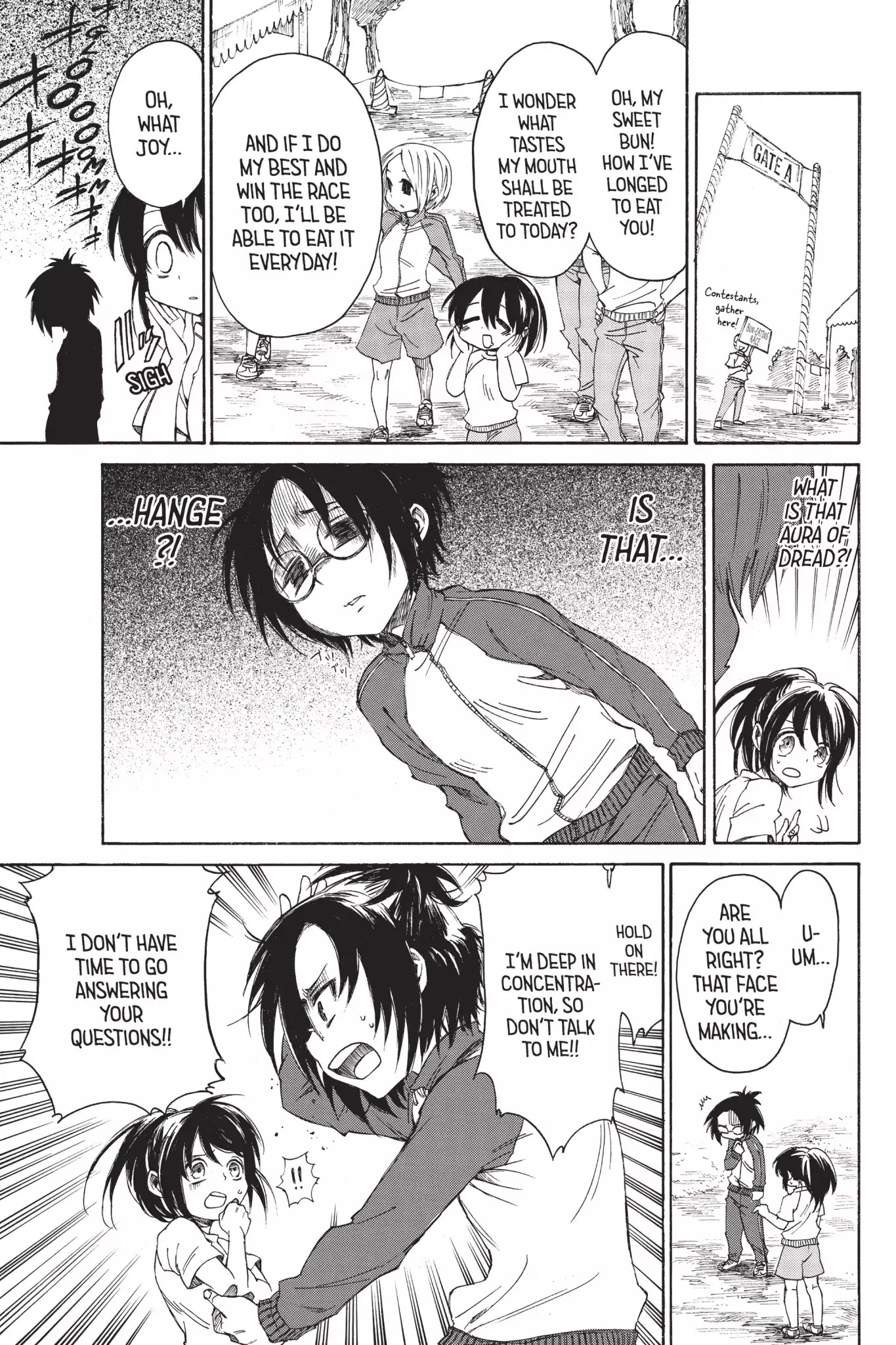 Attack on Titan: Junior High Chapter 15 page 8 - Chapter 15: Vol.1 15th Period: Upperclassmen Are Seriously Scary