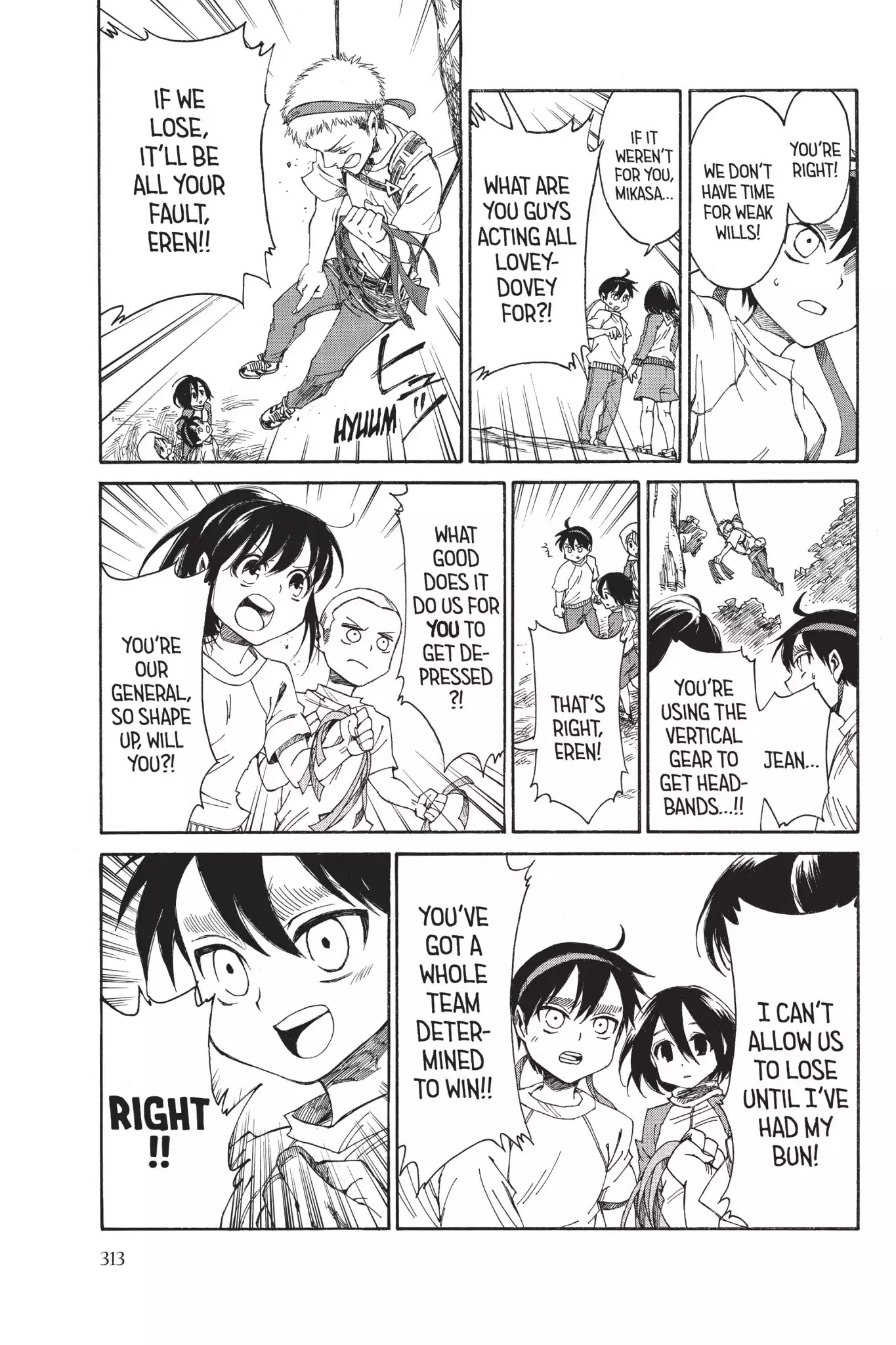 Attack on Titan: Junior High Chapter 16 page 11 - Chapter 16: Vol.1 16th Period: Absolute Strength