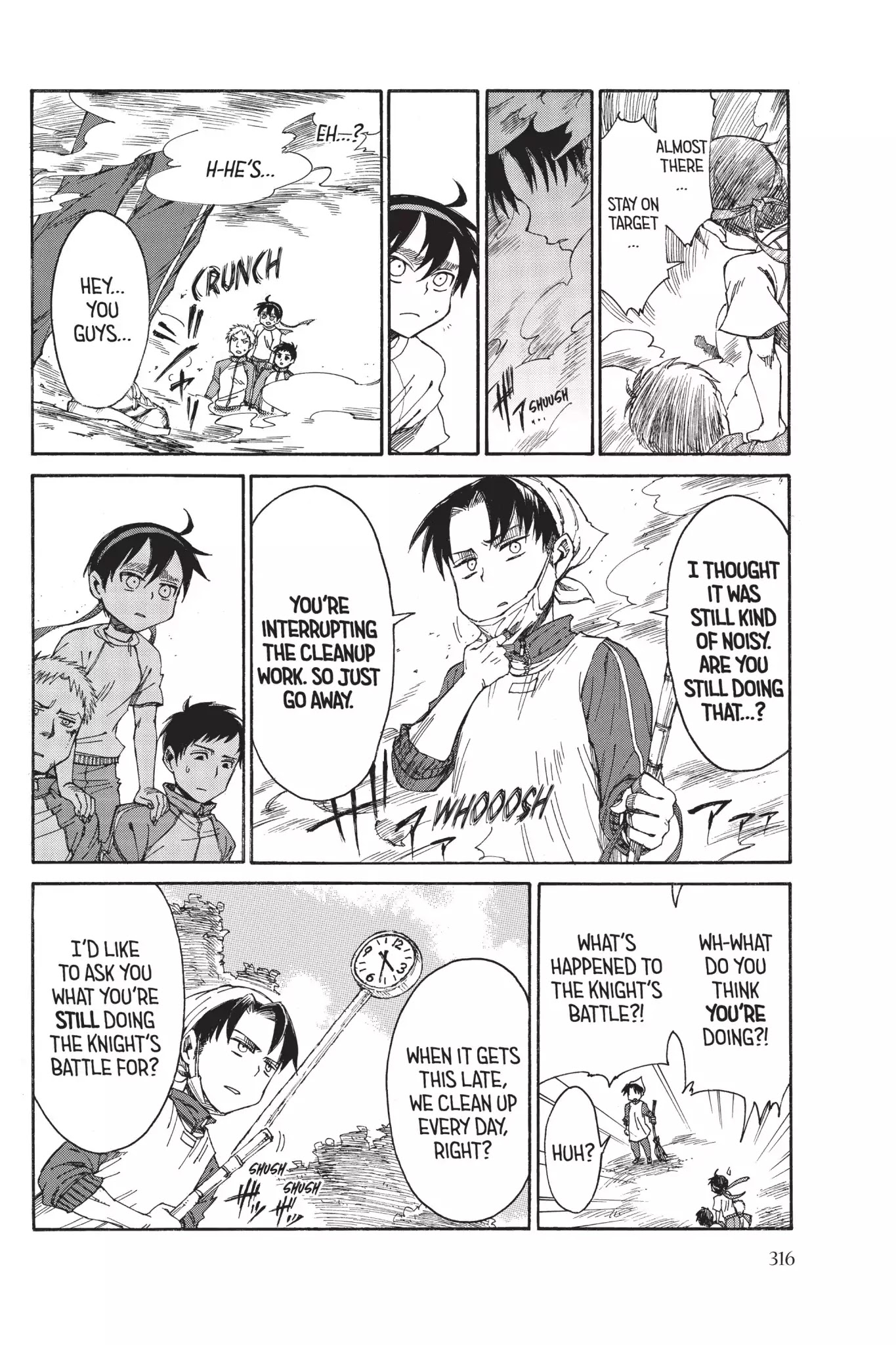 Attack on Titan: Junior High Chapter 16 page 14 - Chapter 16: Vol.1 16th Period: Absolute Strength