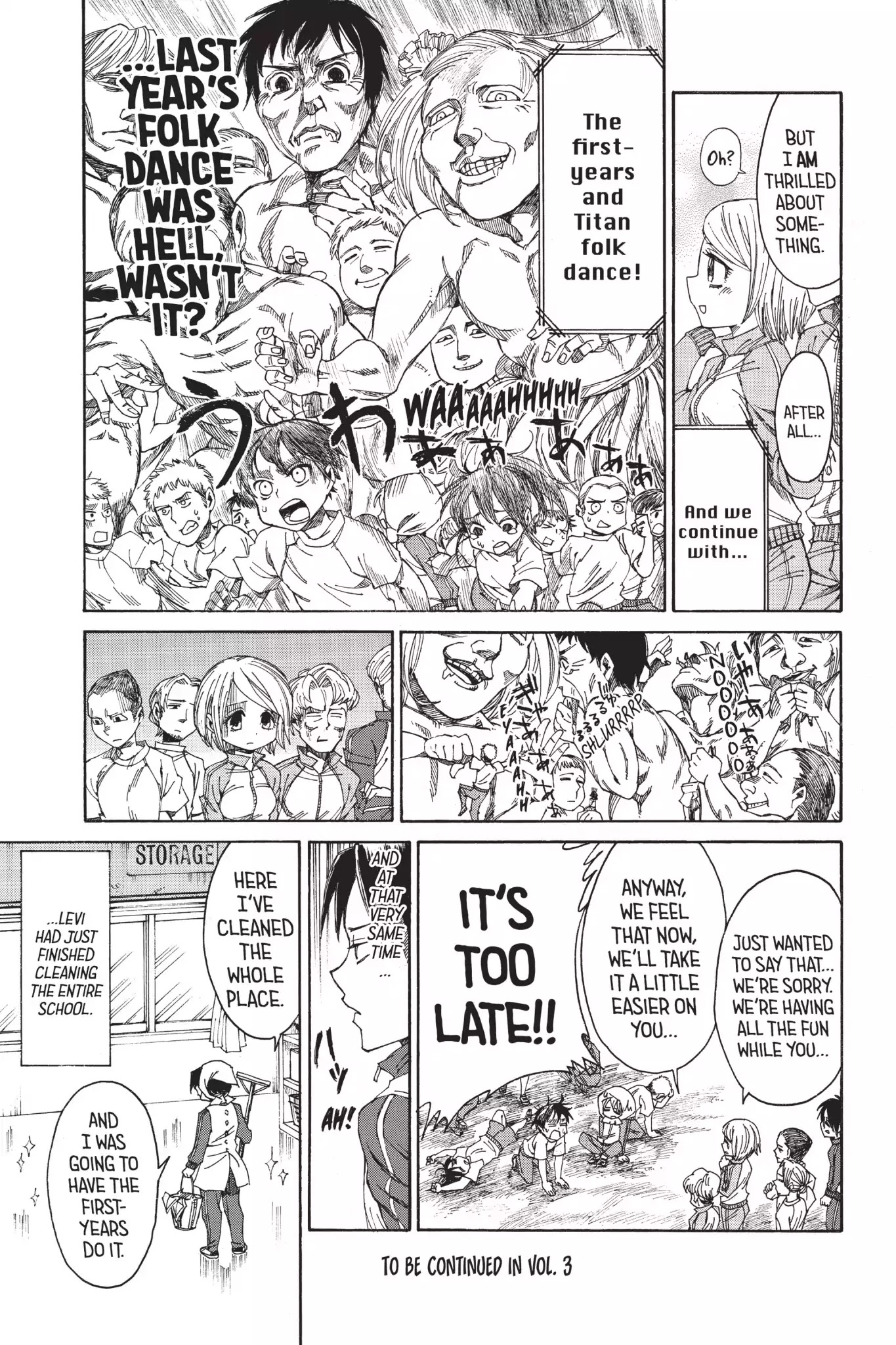 Attack on Titan: Junior High Chapter 16 page 18 - Chapter 16: Vol.1 16th Period: Absolute Strength