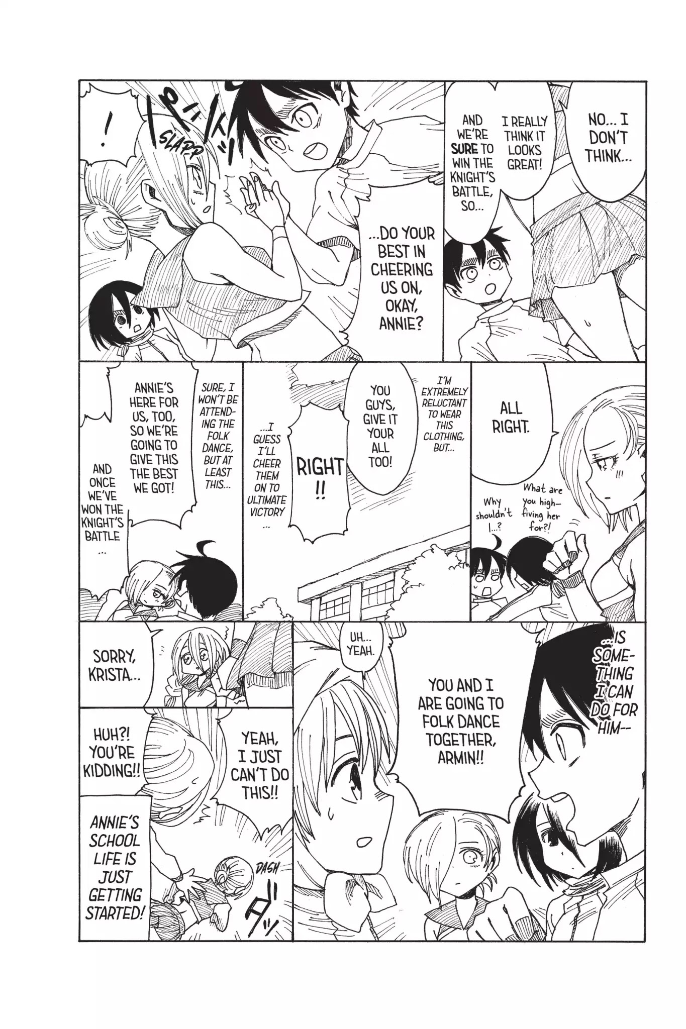 Attack on Titan: Junior High Chapter 16 page 21 - Chapter 16: Vol.1 16th Period: Absolute Strength
