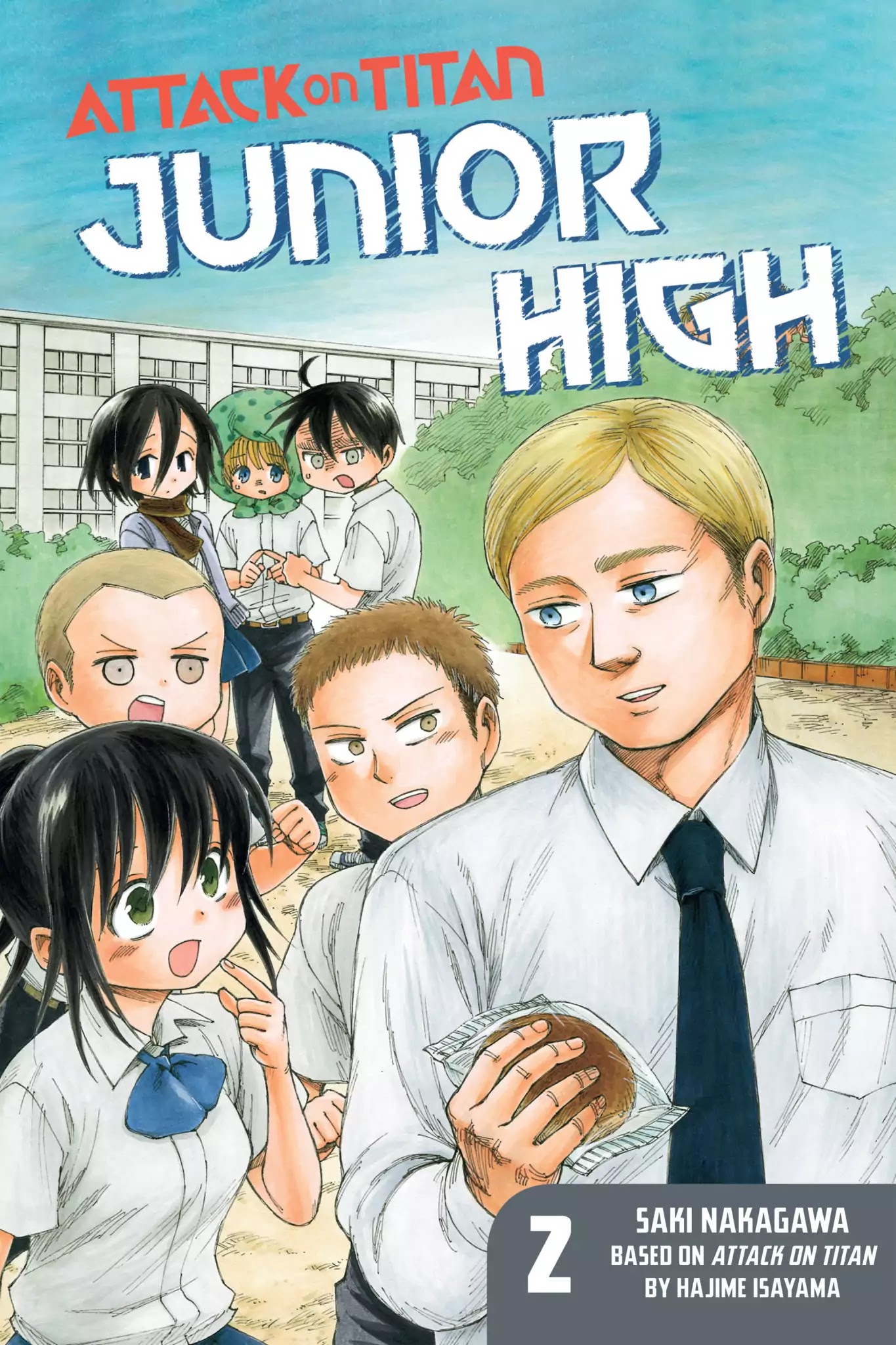 Attack on Titan: Junior High Chapter 17 page 1 - Chapter 17: Vol.2 17th Period: Trash Teacher