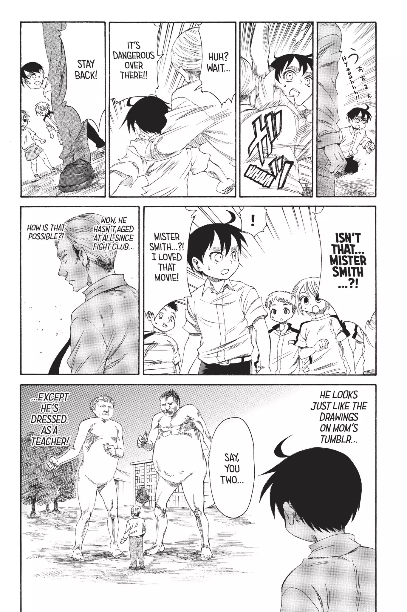 Attack on Titan: Junior High Chapter 17 page 10 - Chapter 17: Vol.2 17th Period: Trash Teacher