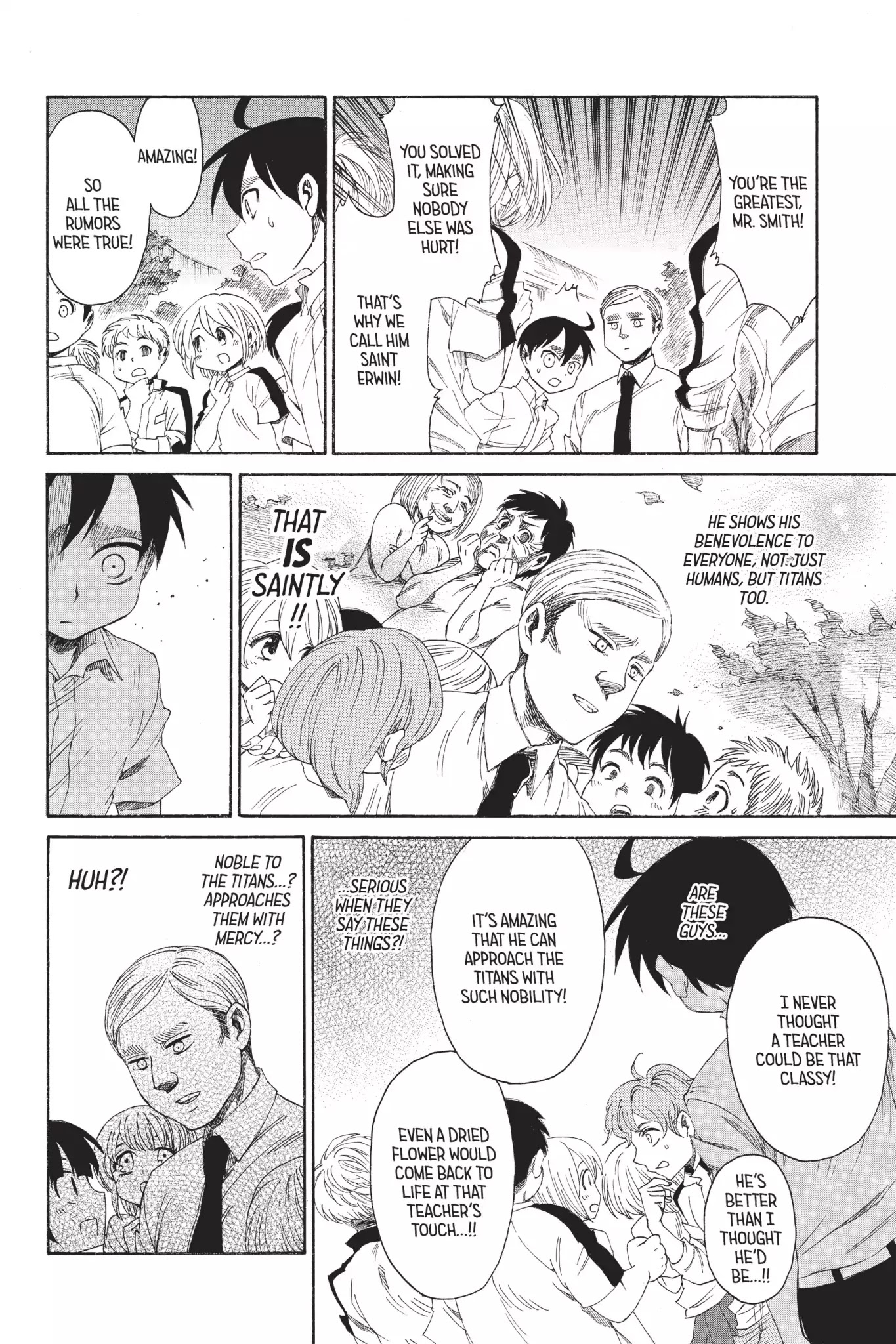 Attack on Titan: Junior High Chapter 17 page 13 - Chapter 17: Vol.2 17th Period: Trash Teacher
