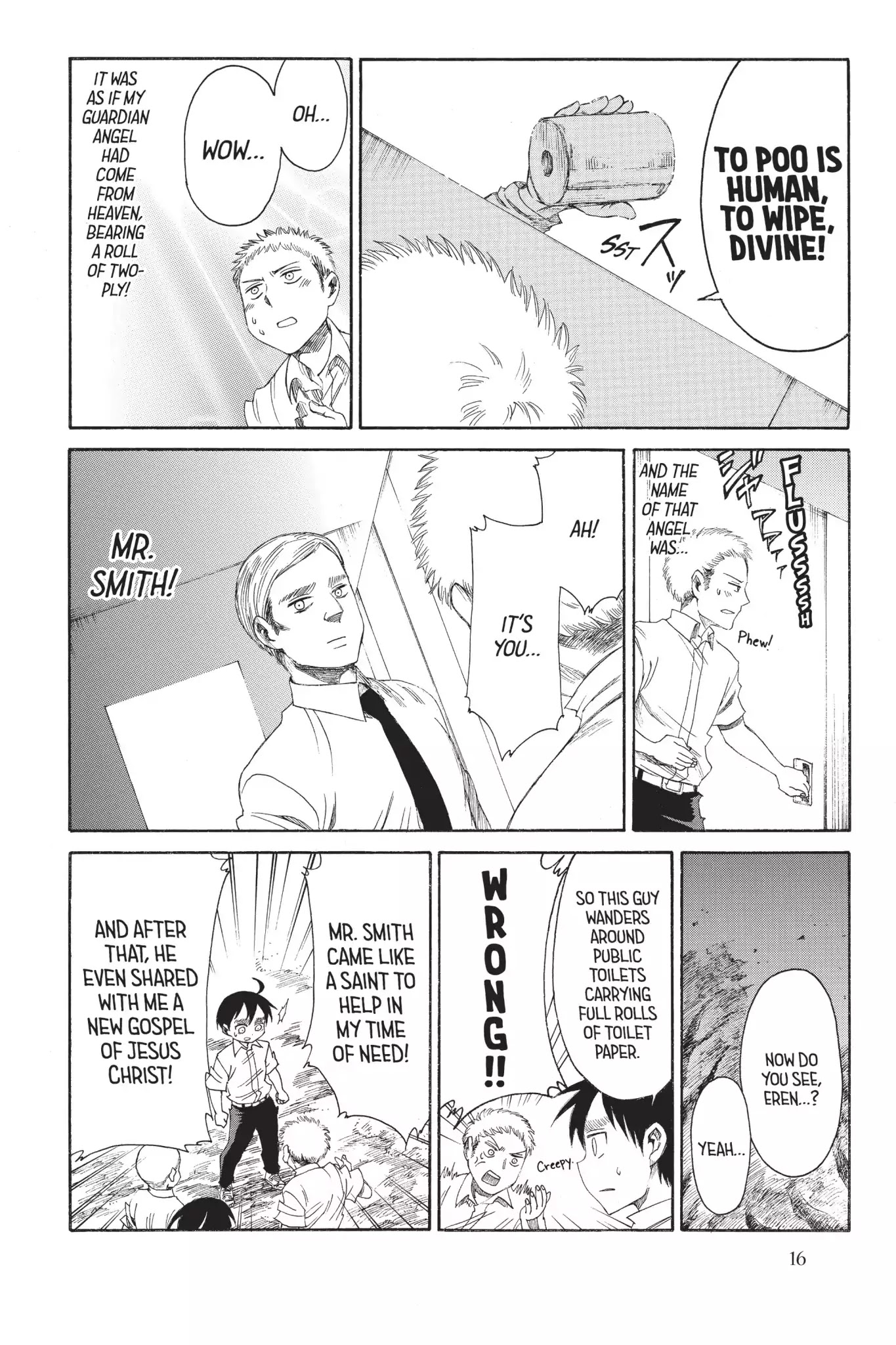 Attack on Titan: Junior High Chapter 17 page 17 - Chapter 17: Vol.2 17th Period: Trash Teacher