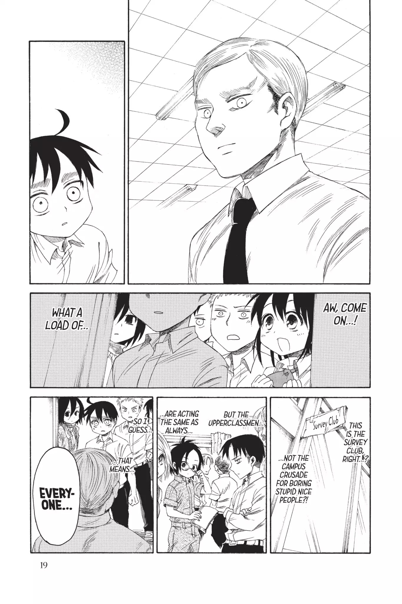 Attack on Titan: Junior High Chapter 17 page 20 - Chapter 17: Vol.2 17th Period: Trash Teacher