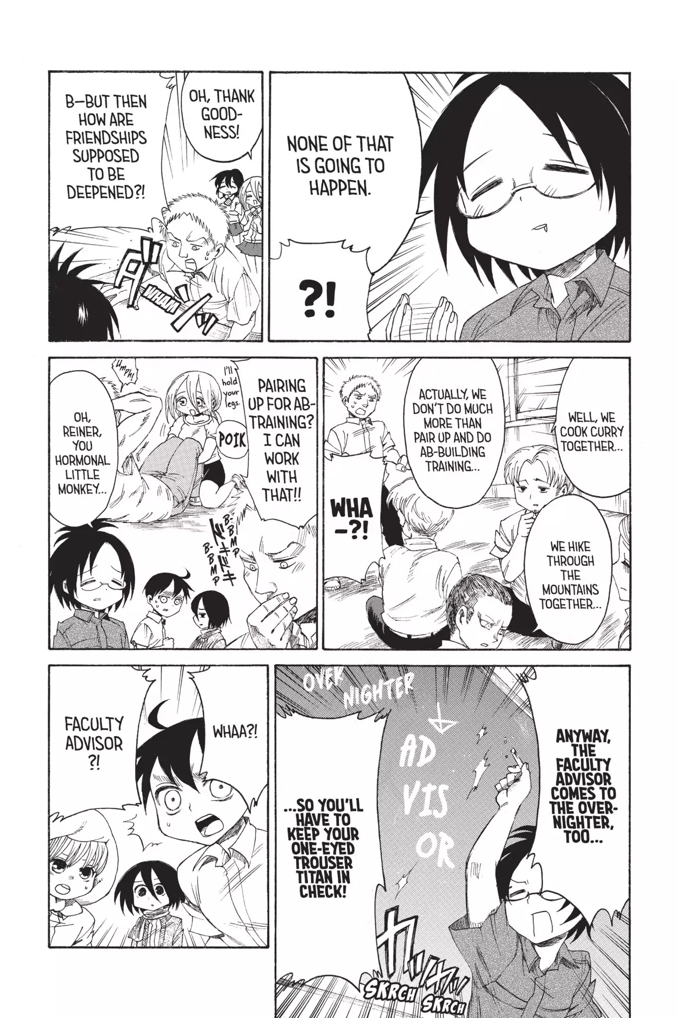 Attack on Titan: Junior High Chapter 17 page 7 - Chapter 17: Vol.2 17th Period: Trash Teacher