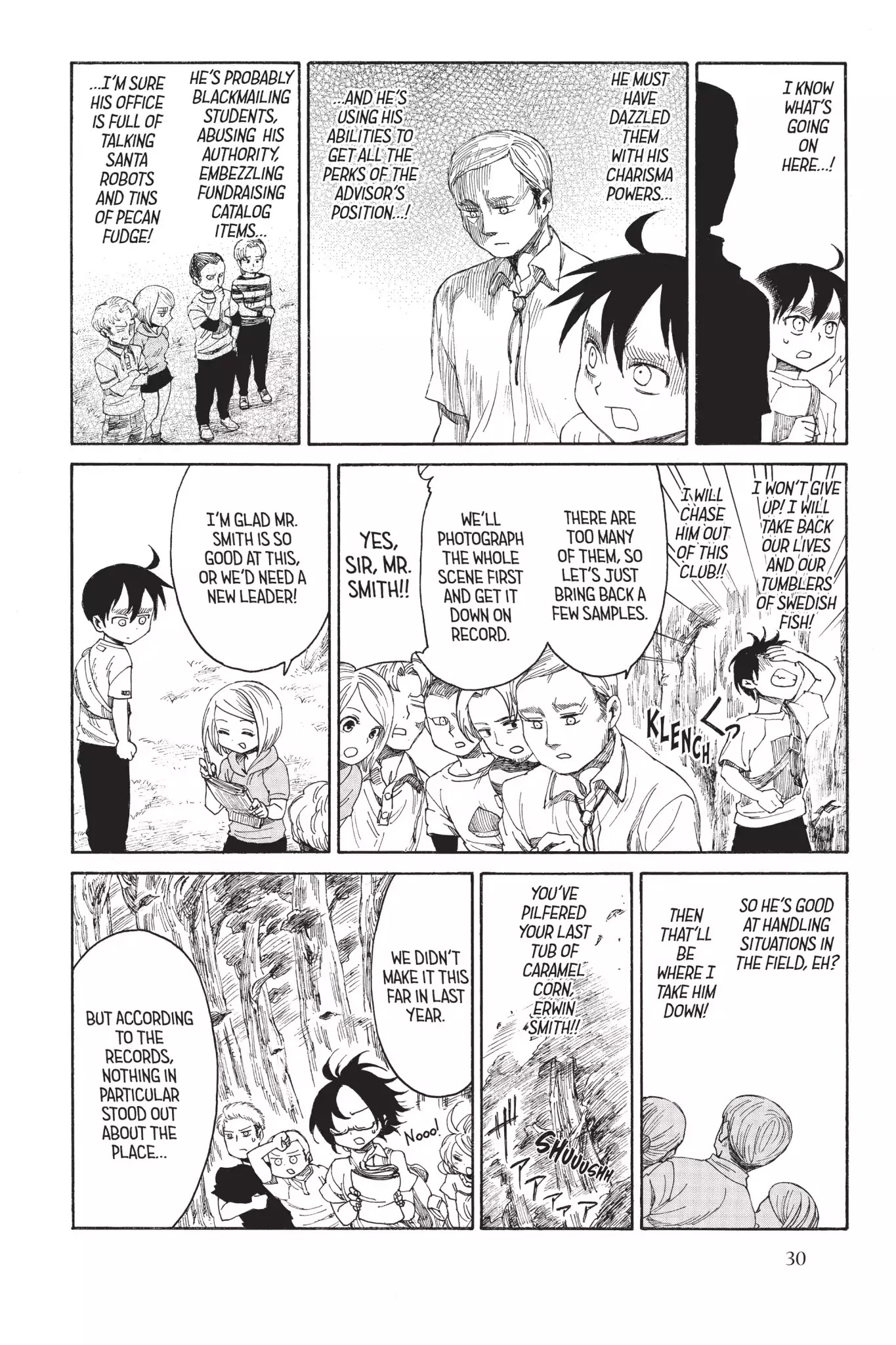 Attack on Titan: Junior High Chapter 18 page 10 - Chapter 18: Vol.2 18th Period: True Colors