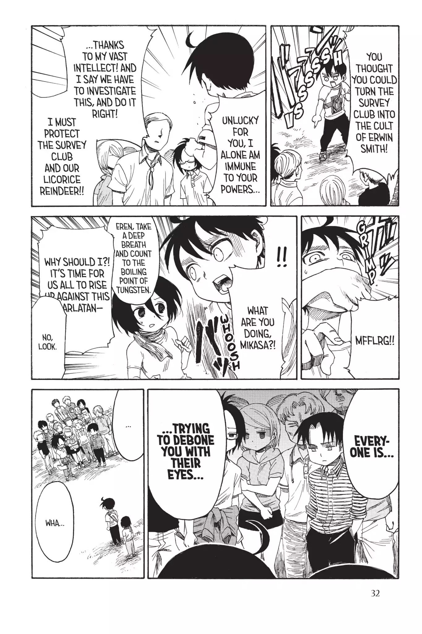 Attack on Titan: Junior High Chapter 18 page 12 - Chapter 18: Vol.2 18th Period: True Colors