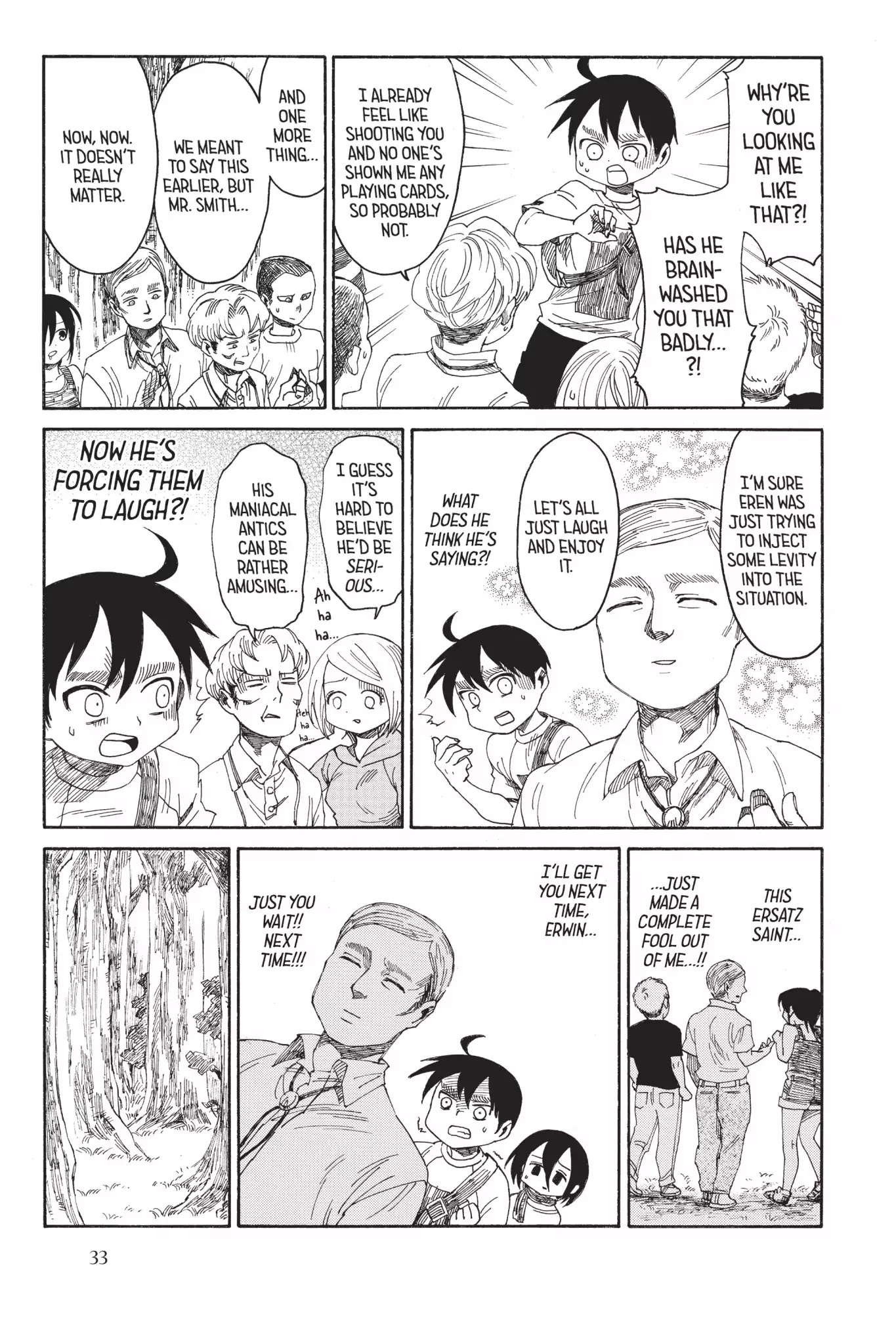 Attack on Titan: Junior High Chapter 18 page 13 - Chapter 18: Vol.2 18th Period: True Colors