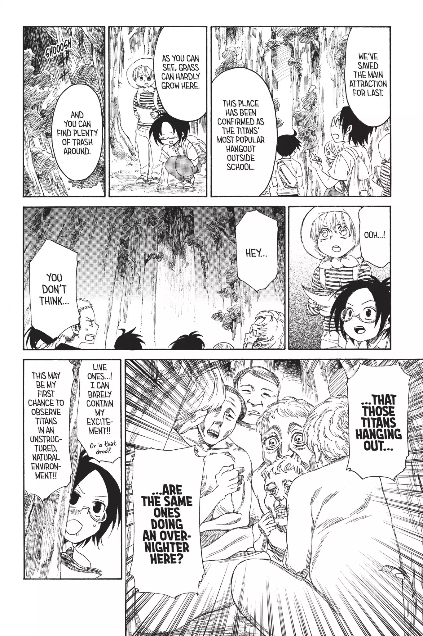 Attack on Titan: Junior High Chapter 18 page 14 - Chapter 18: Vol.2 18th Period: True Colors