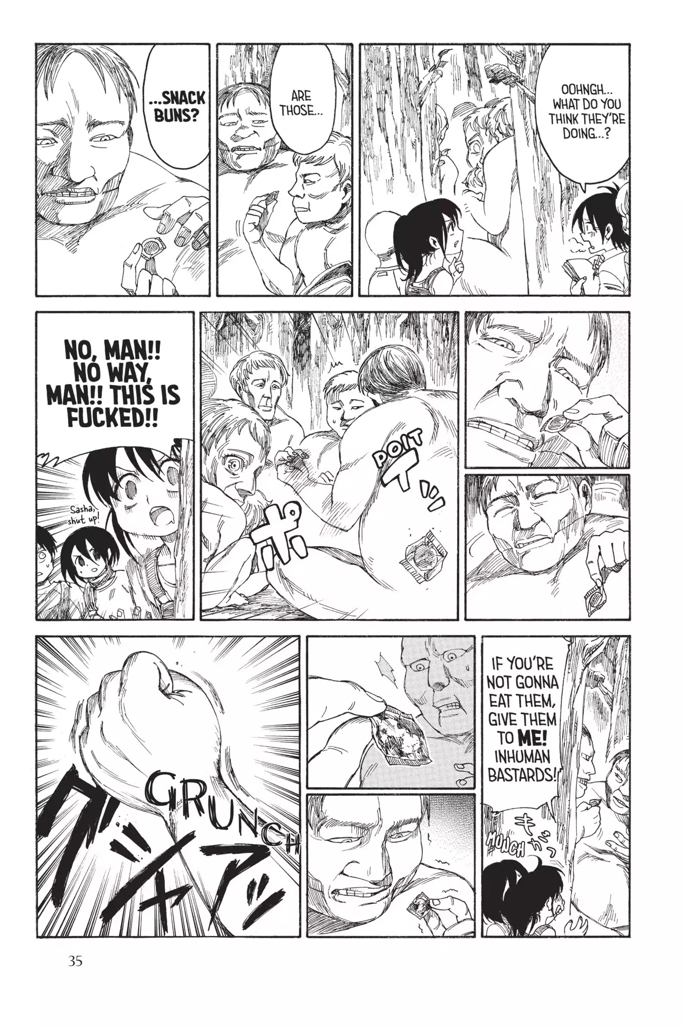 Attack on Titan: Junior High Chapter 18 page 15 - Chapter 18: Vol.2 18th Period: True Colors