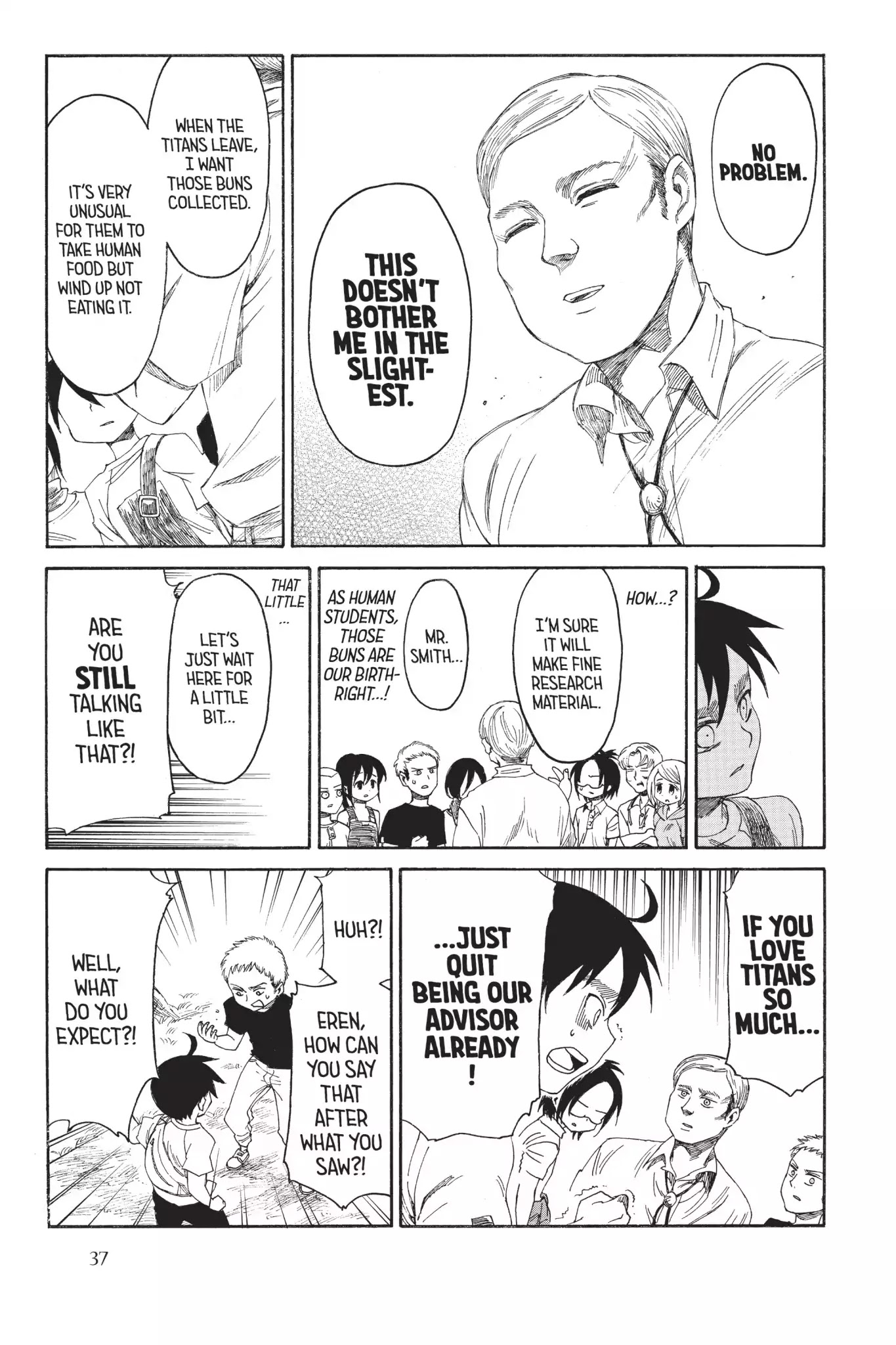 Attack on Titan: Junior High Chapter 18 page 17 - Chapter 18: Vol.2 18th Period: True Colors