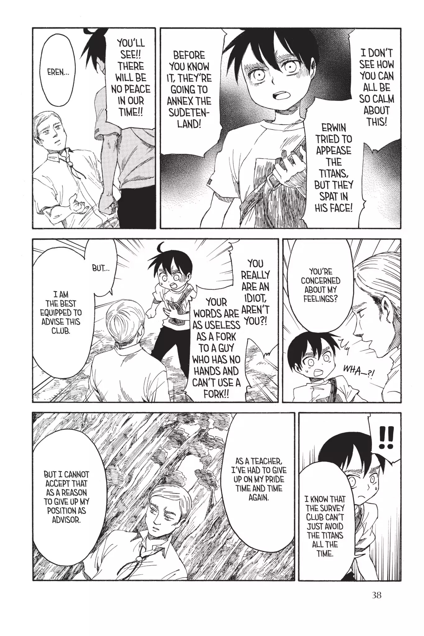Attack on Titan: Junior High Chapter 18 page 18 - Chapter 18: Vol.2 18th Period: True Colors