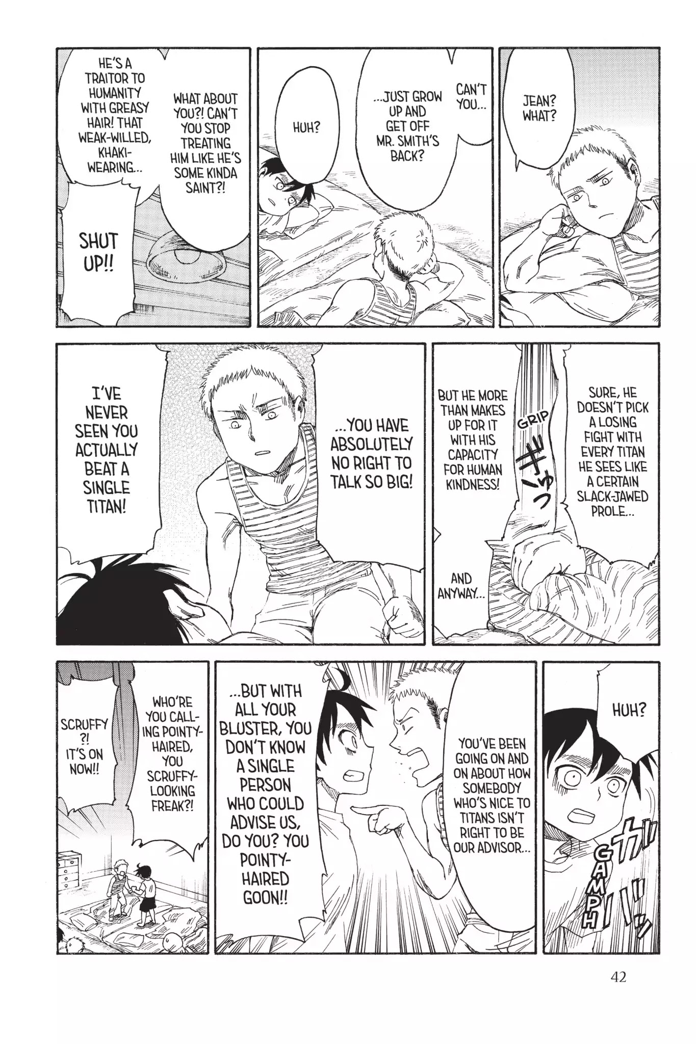 Attack on Titan: Junior High Chapter 18 page 22 - Chapter 18: Vol.2 18th Period: True Colors