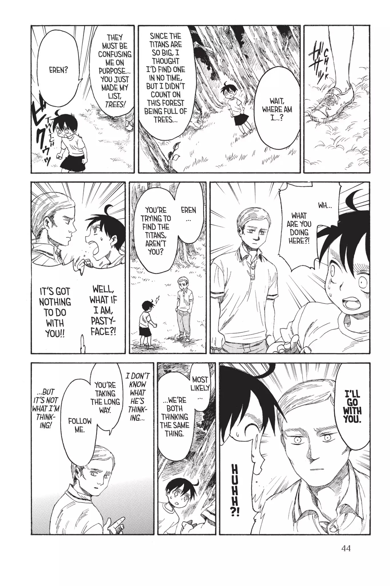 Attack on Titan: Junior High Chapter 18 page 24 - Chapter 18: Vol.2 18th Period: True Colors