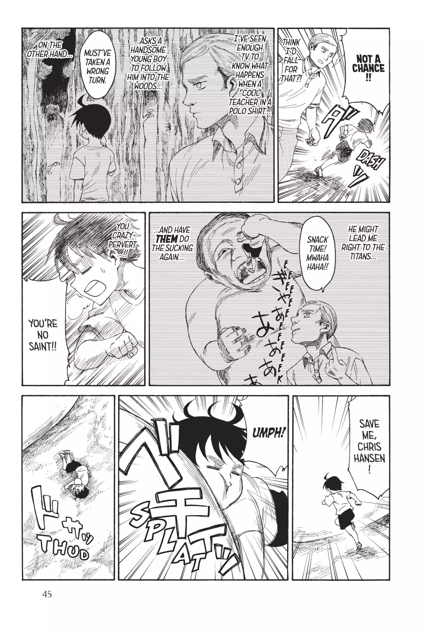 Attack on Titan: Junior High Chapter 18 page 25 - Chapter 18: Vol.2 18th Period: True Colors