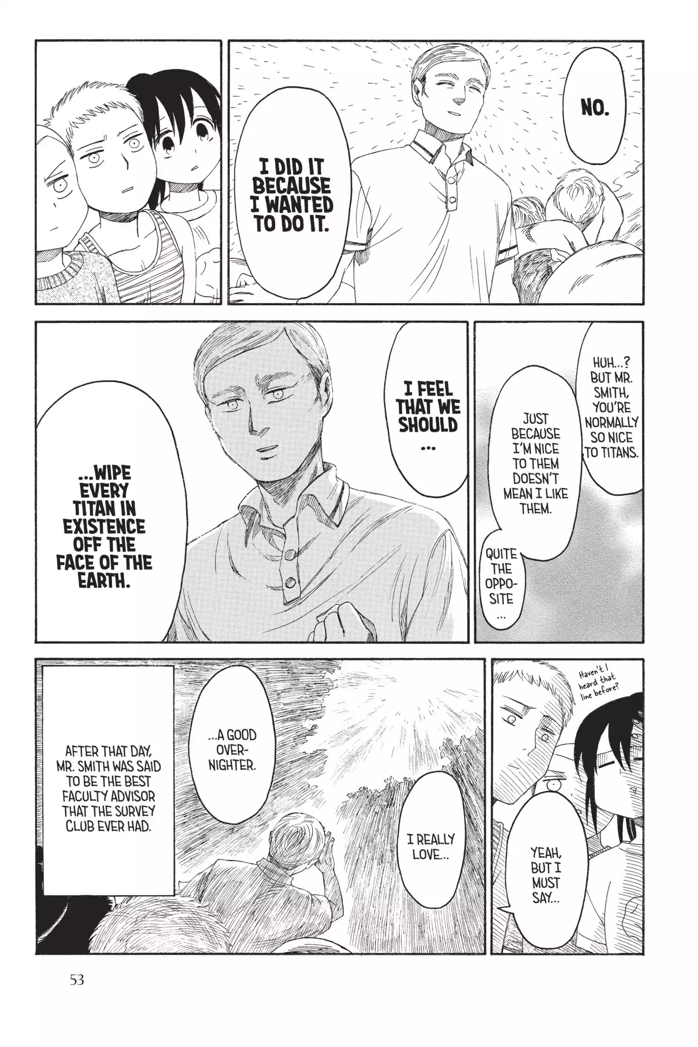 Attack on Titan: Junior High Chapter 18 page 33 - Chapter 18: Vol.2 18th Period: True Colors