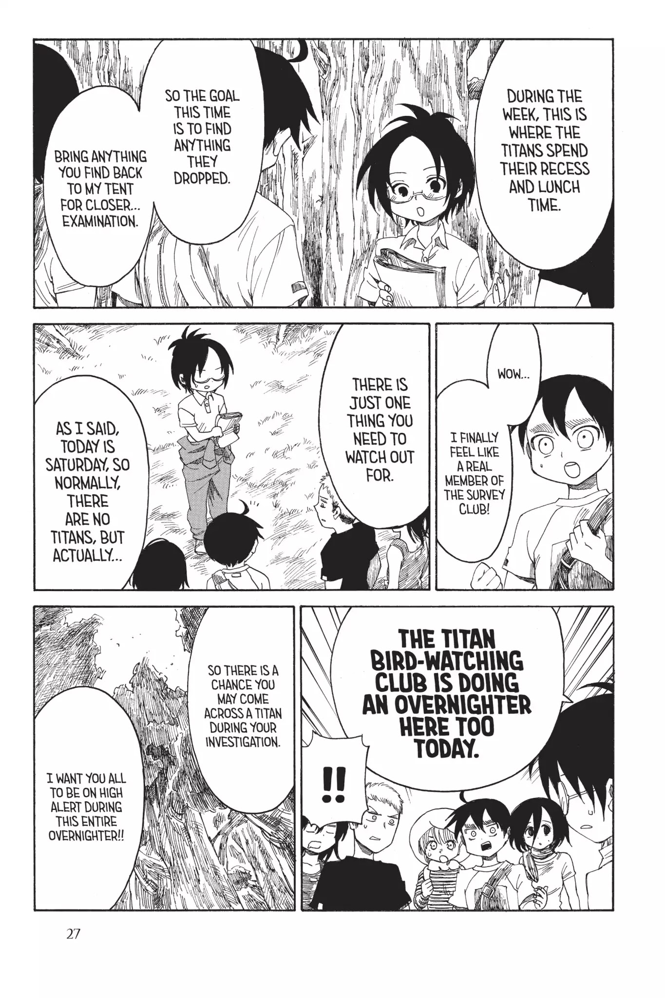 Attack on Titan: Junior High Chapter 18 page 7 - Chapter 18: Vol.2 18th Period: True Colors