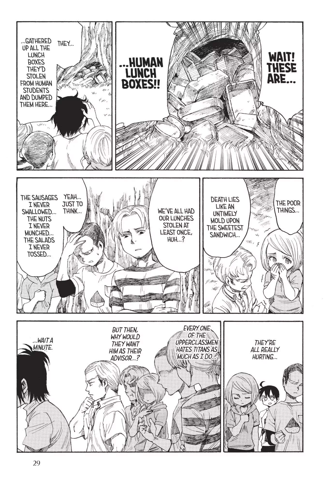 Attack on Titan: Junior High Chapter 18 page 9 - Chapter 18: Vol.2 18th Period: True Colors