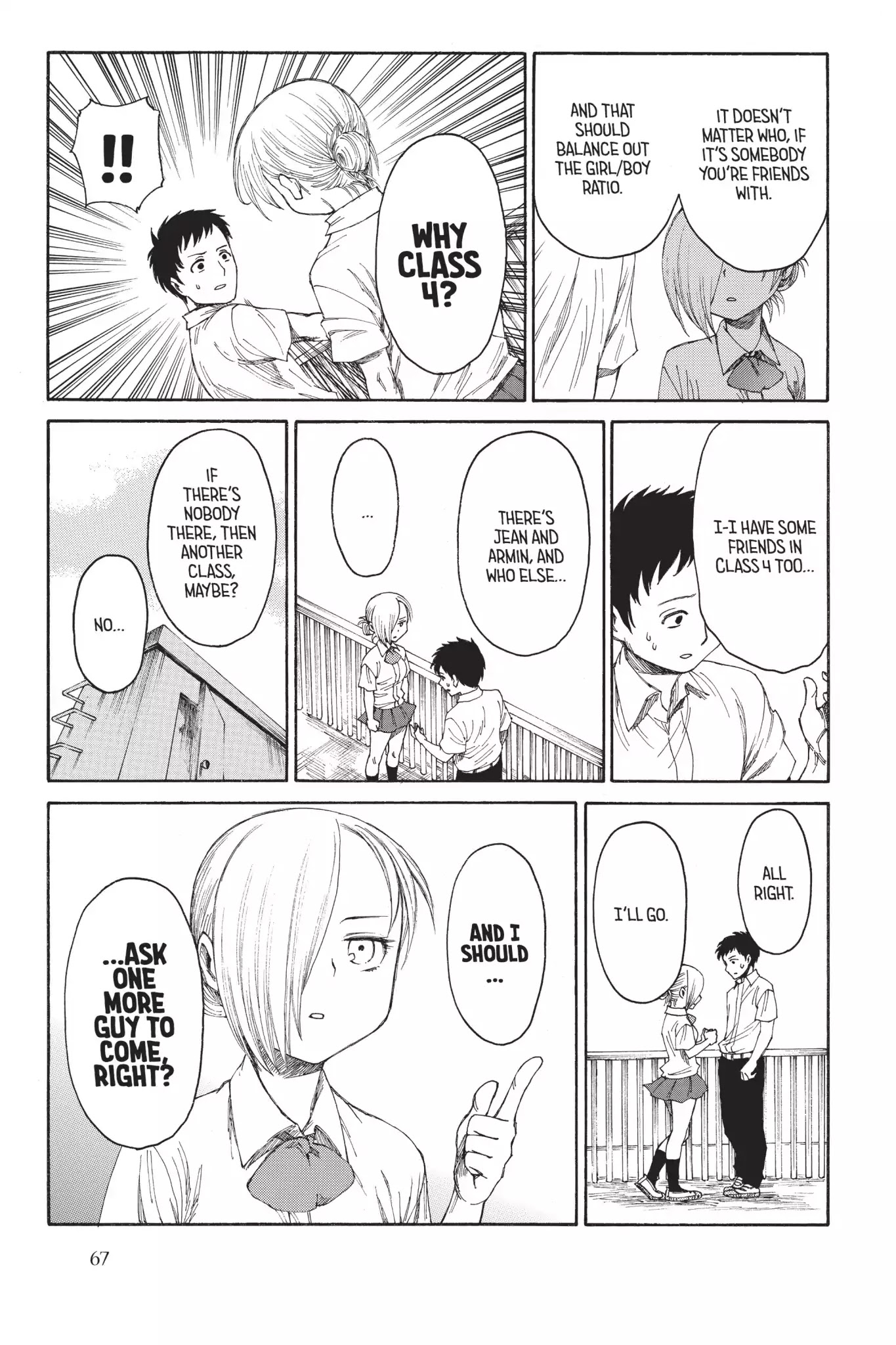 Attack on Titan: Junior High Chapter 19 page 14 - Chapter 19: Vol.2 19th Period: Love Is Fireworks In The Distant Past Or Something Like That