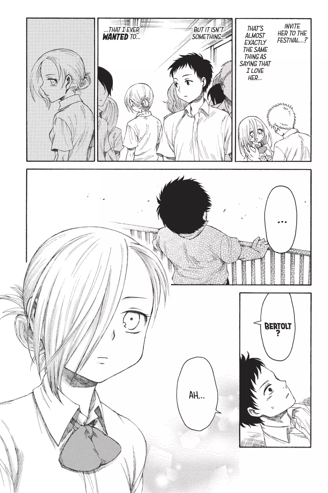 Attack on Titan: Junior High Chapter 19 page 8 - Chapter 19: Vol.2 19th Period: Love Is Fireworks In The Distant Past Or Something Like That