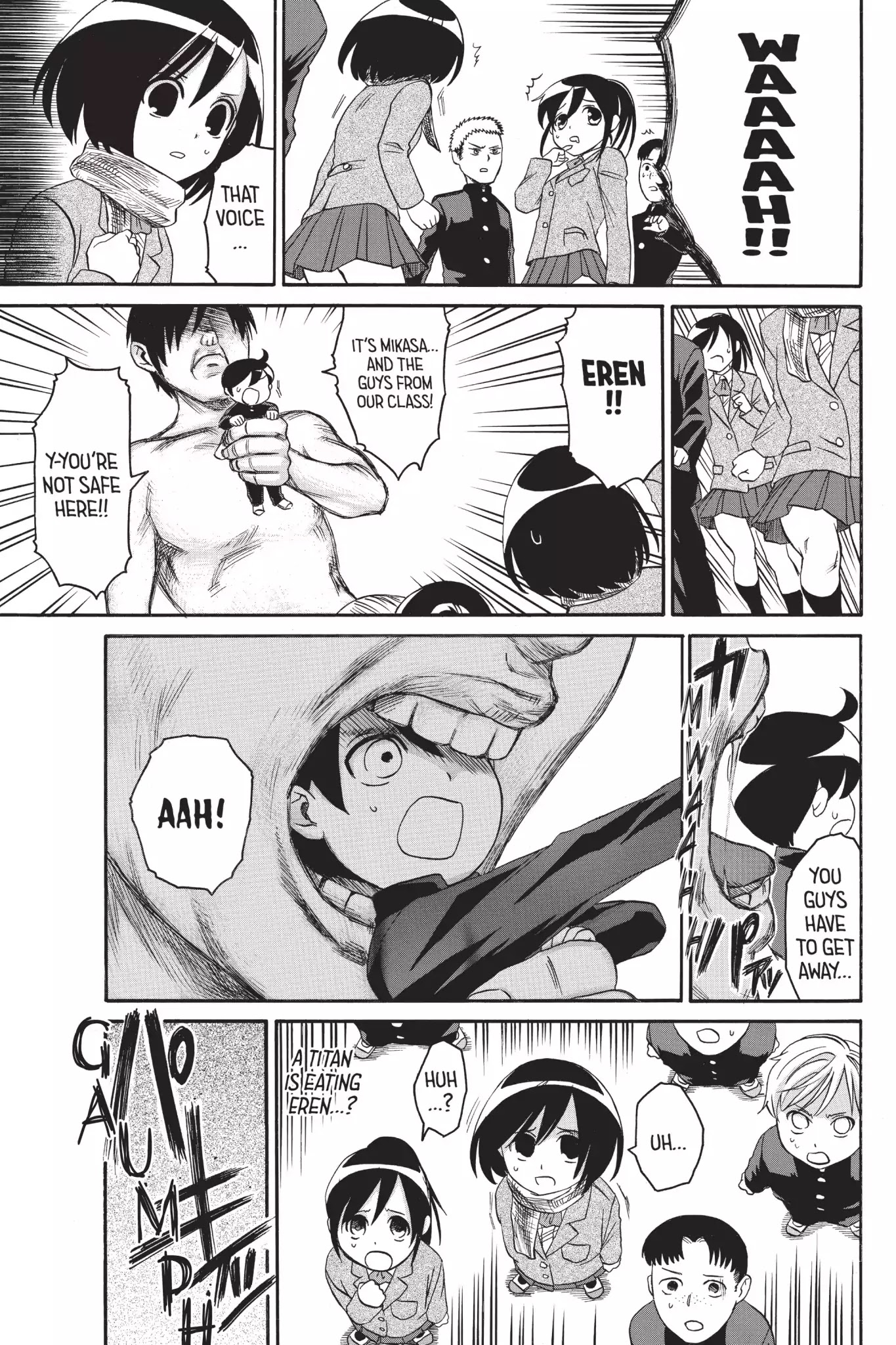 Attack on Titan: Junior High Chapter 2 page 13 - Chapter 2: Vol.1 2st Period: The Suckiest Titan