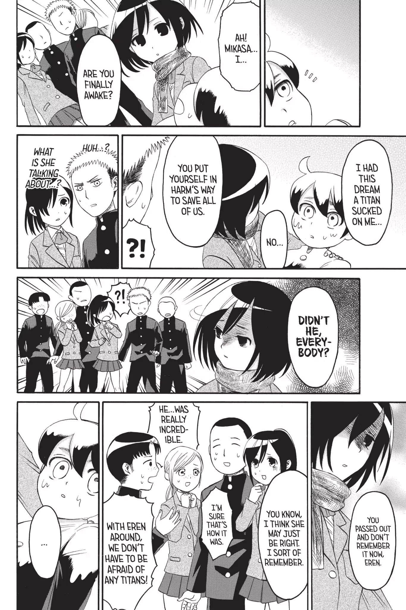 Attack on Titan: Junior High Chapter 2 page 17 - Chapter 2: Vol.1 2st Period: The Suckiest Titan