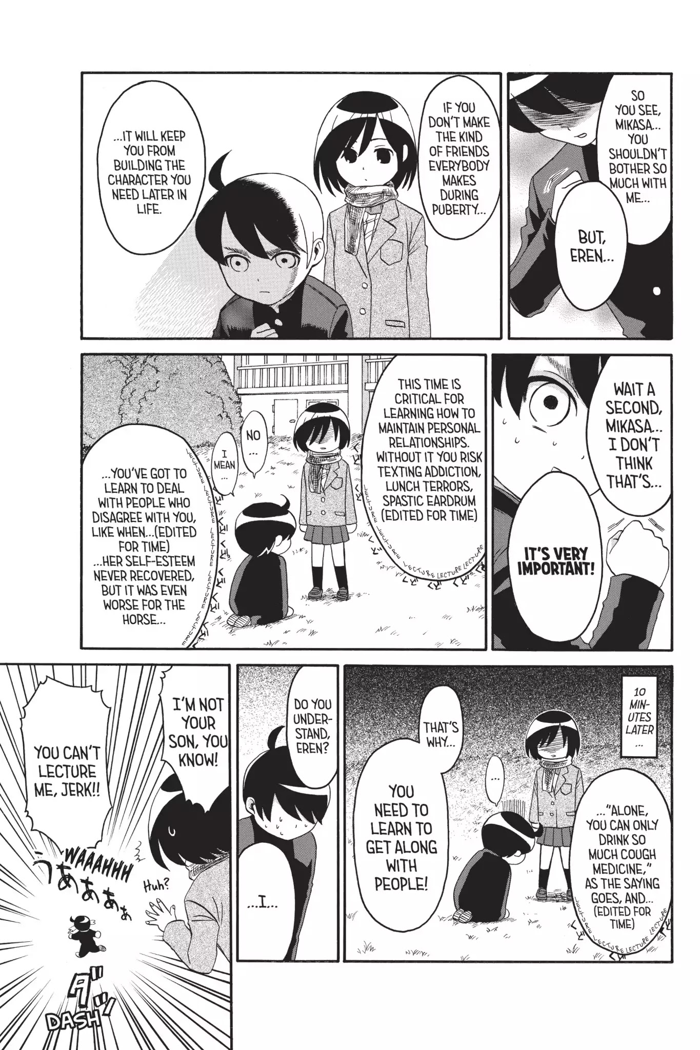 Attack on Titan: Junior High Chapter 2 page 9 - Chapter 2: Vol.1 2st Period: The Suckiest Titan