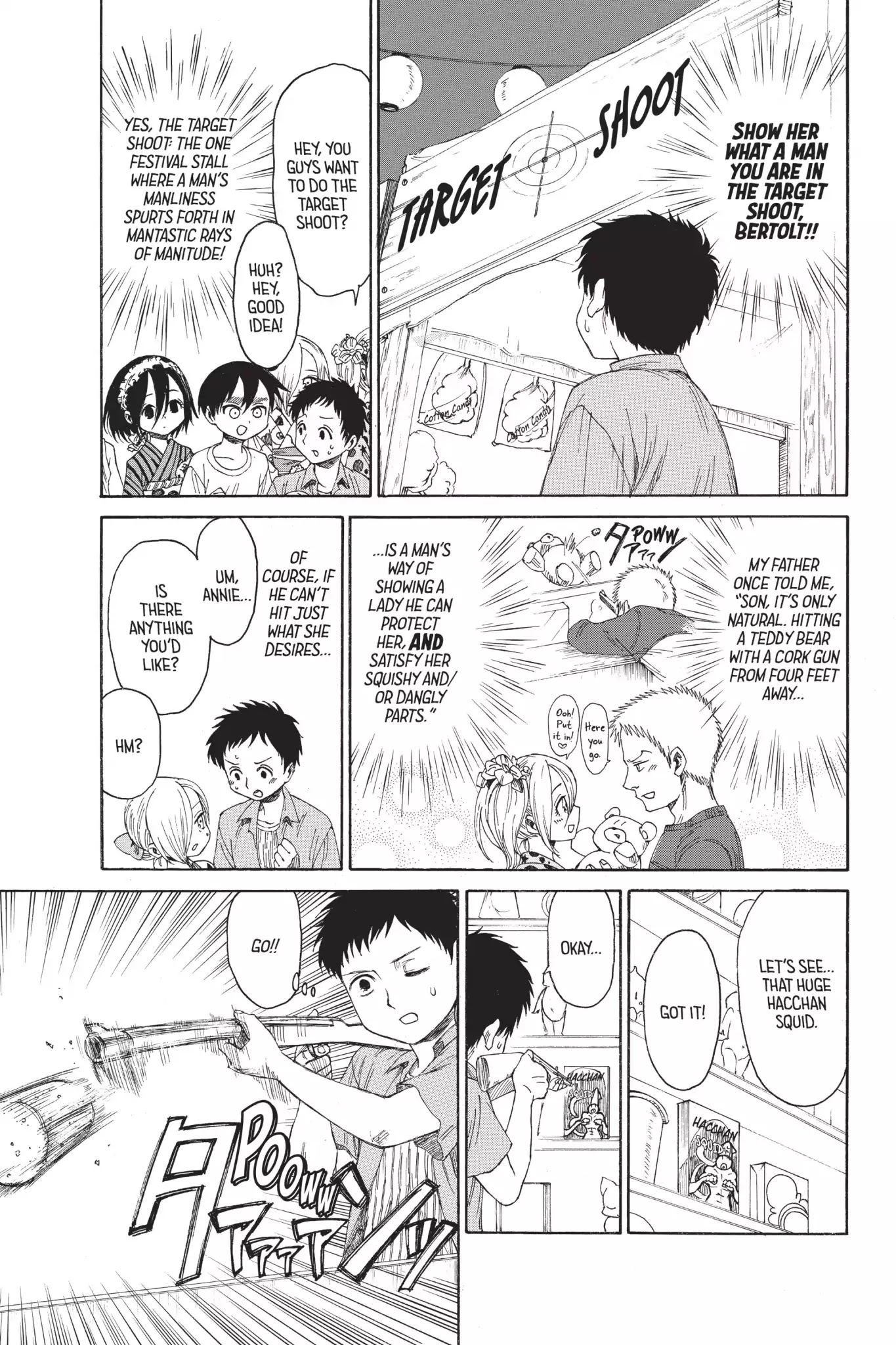 Attack on Titan: Junior High Chapter 20 page 11 - Chapter 20: Vol.2 20th Period: It's The Summer Festival! Everyone Gather!