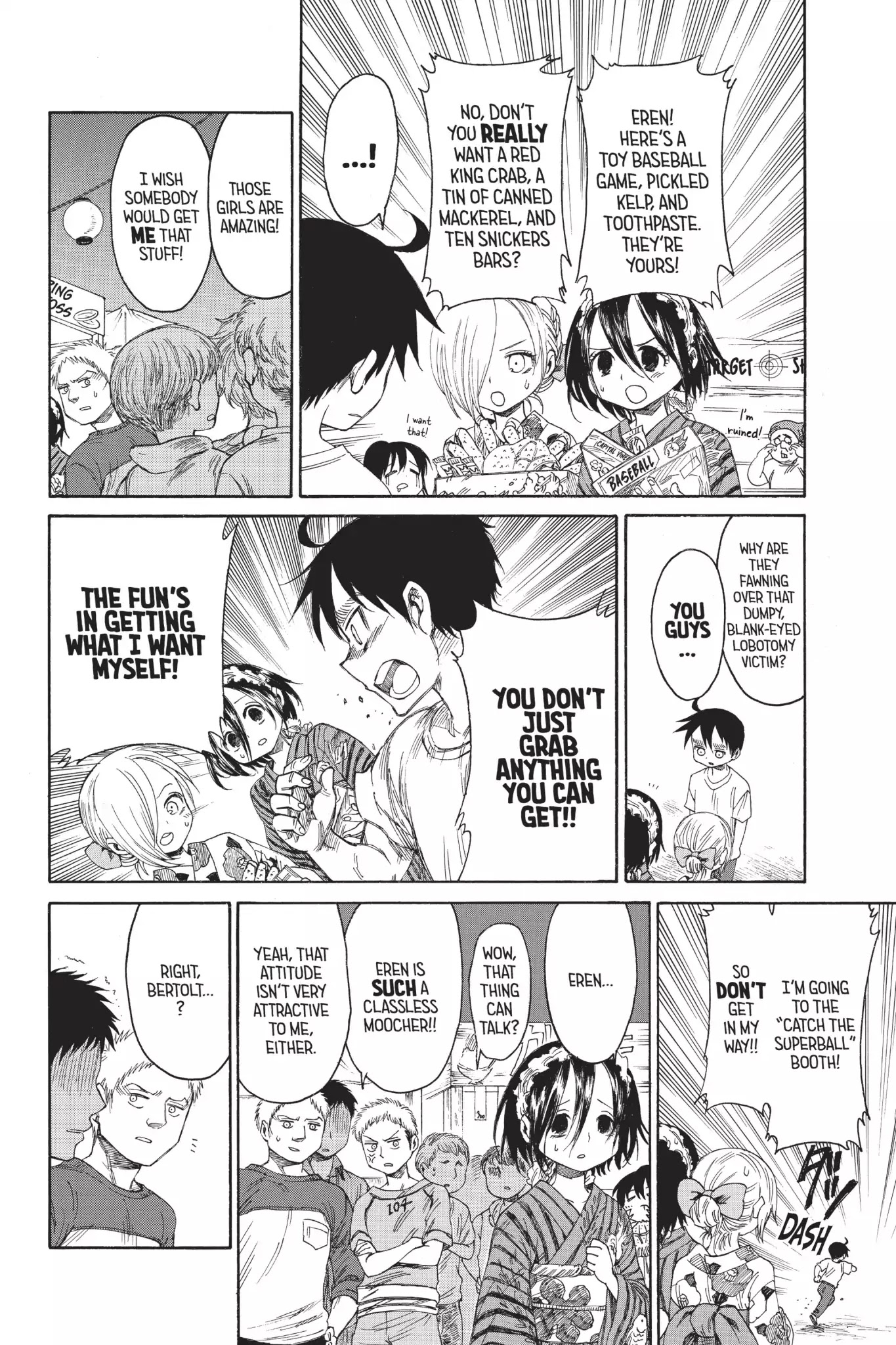 Attack on Titan: Junior High Chapter 20 page 14 - Chapter 20: Vol.2 20th Period: It's The Summer Festival! Everyone Gather!