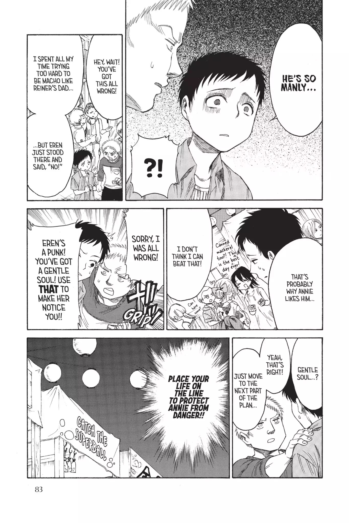 Attack on Titan: Junior High Chapter 20 page 15 - Chapter 20: Vol.2 20th Period: It's The Summer Festival! Everyone Gather!