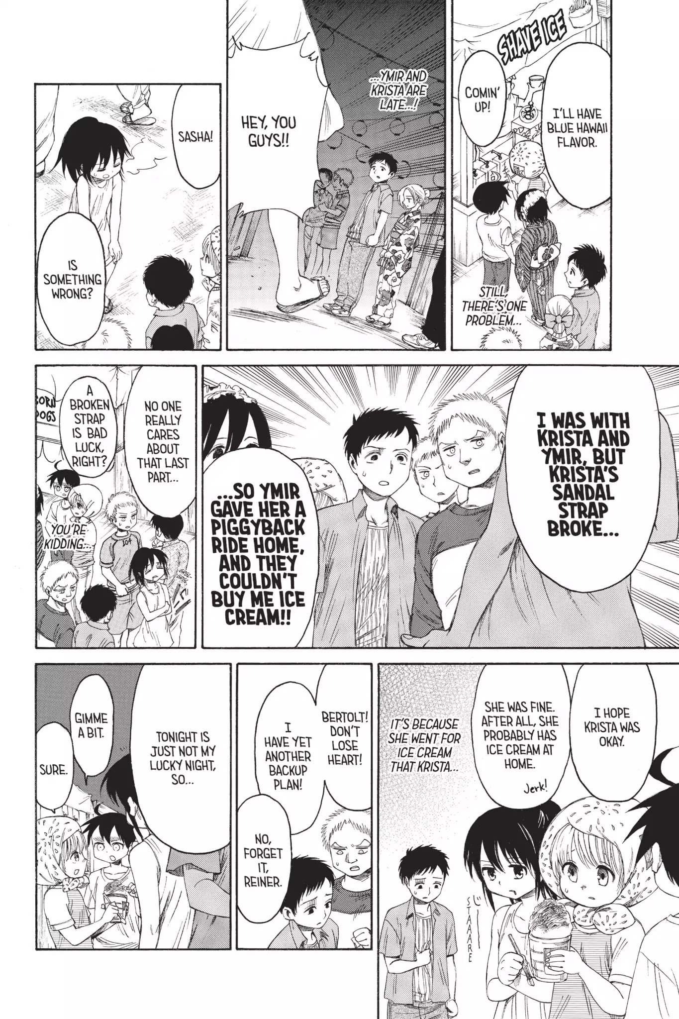 Attack on Titan: Junior High Chapter 20 page 18 - Chapter 20: Vol.2 20th Period: It's The Summer Festival! Everyone Gather!