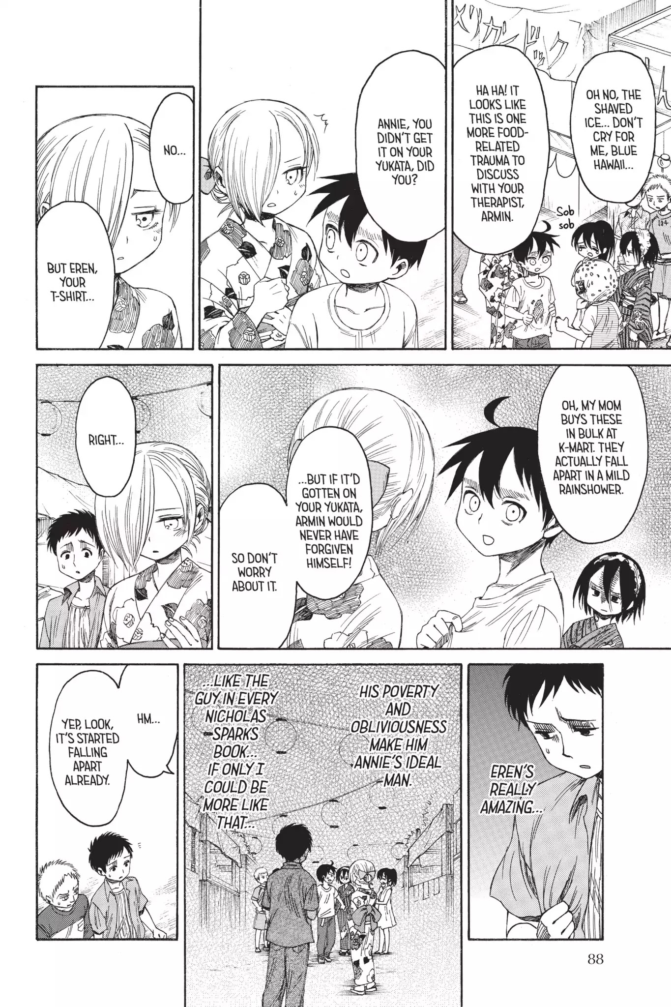Attack on Titan: Junior High Chapter 20 page 20 - Chapter 20: Vol.2 20th Period: It's The Summer Festival! Everyone Gather!