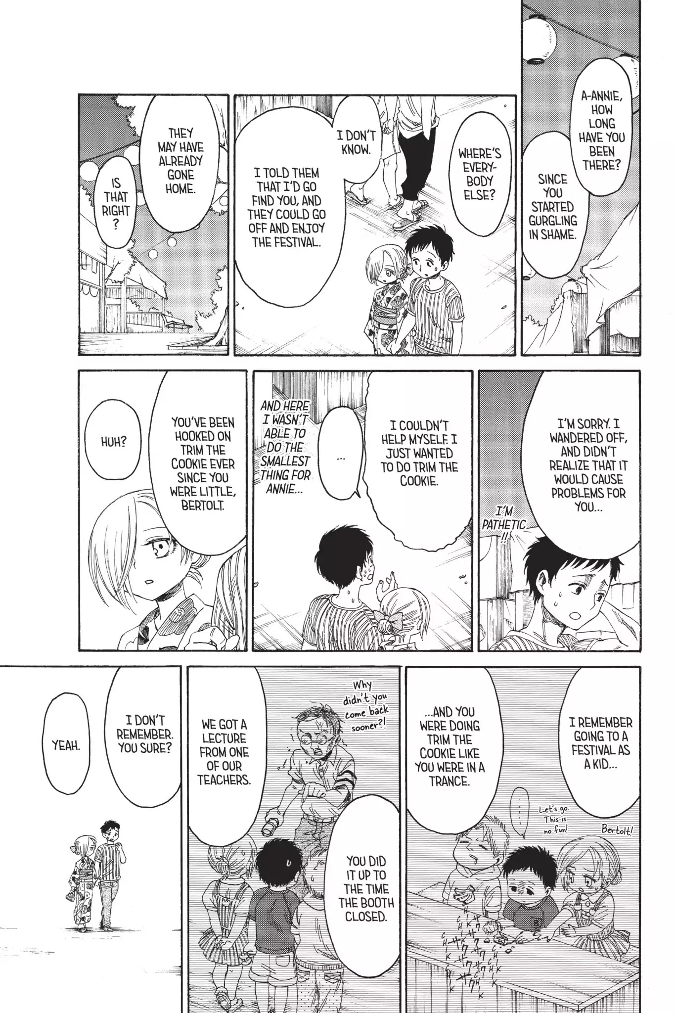 Attack on Titan: Junior High Chapter 20 page 25 - Chapter 20: Vol.2 20th Period: It's The Summer Festival! Everyone Gather!