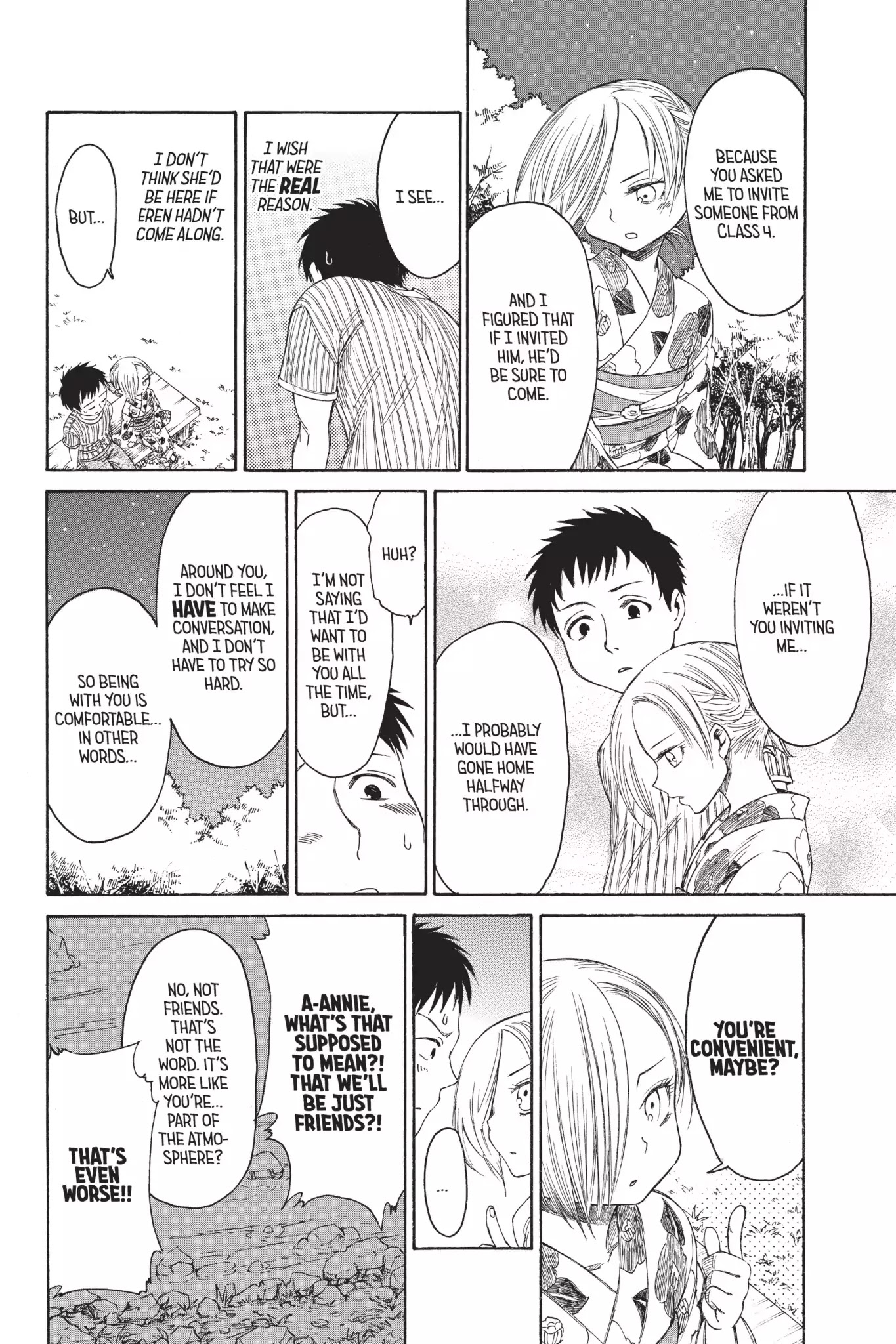 Attack on Titan: Junior High Chapter 20 page 28 - Chapter 20: Vol.2 20th Period: It's The Summer Festival! Everyone Gather!