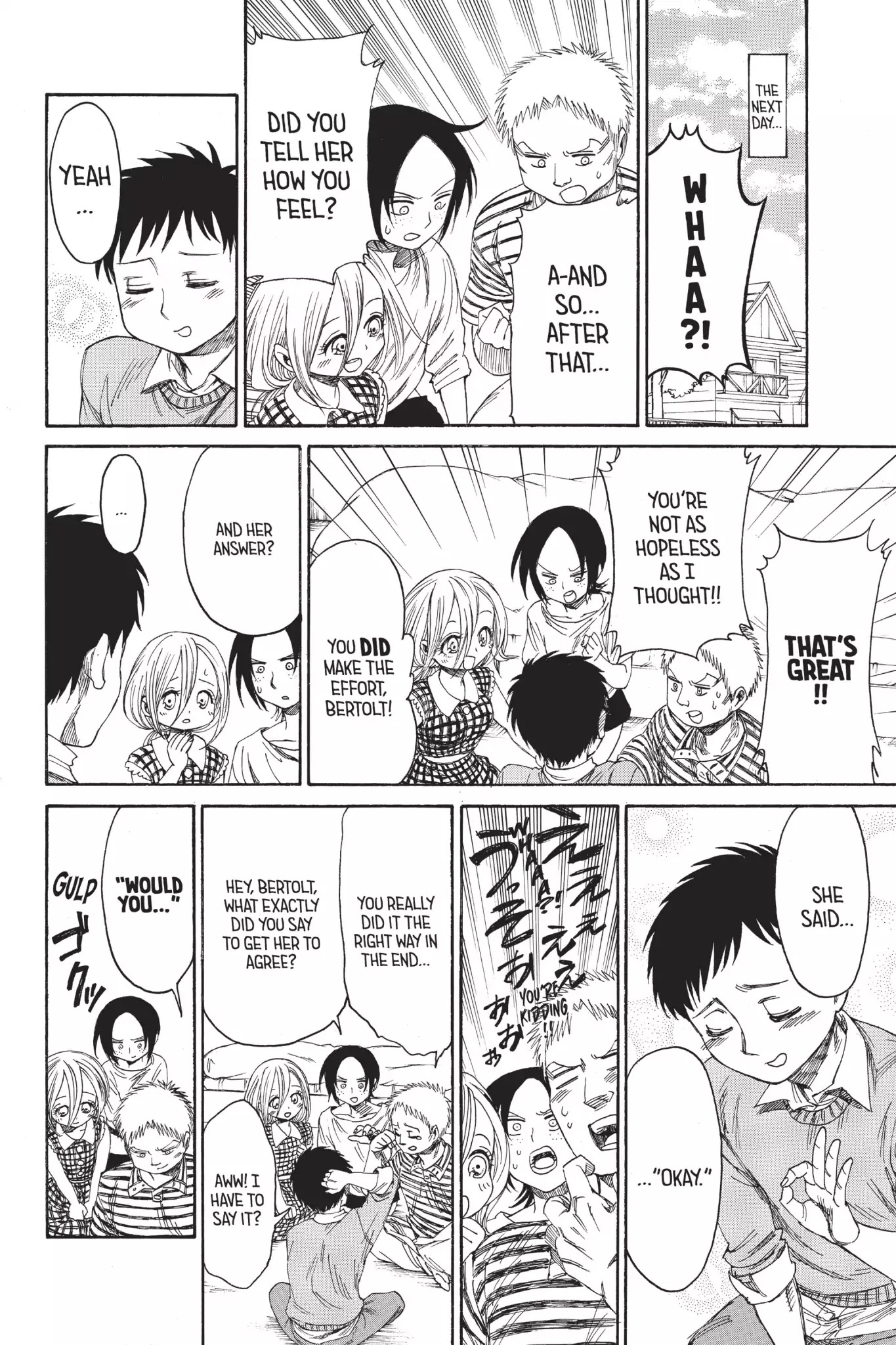 Attack on Titan: Junior High Chapter 20 page 32 - Chapter 20: Vol.2 20th Period: It's The Summer Festival! Everyone Gather!