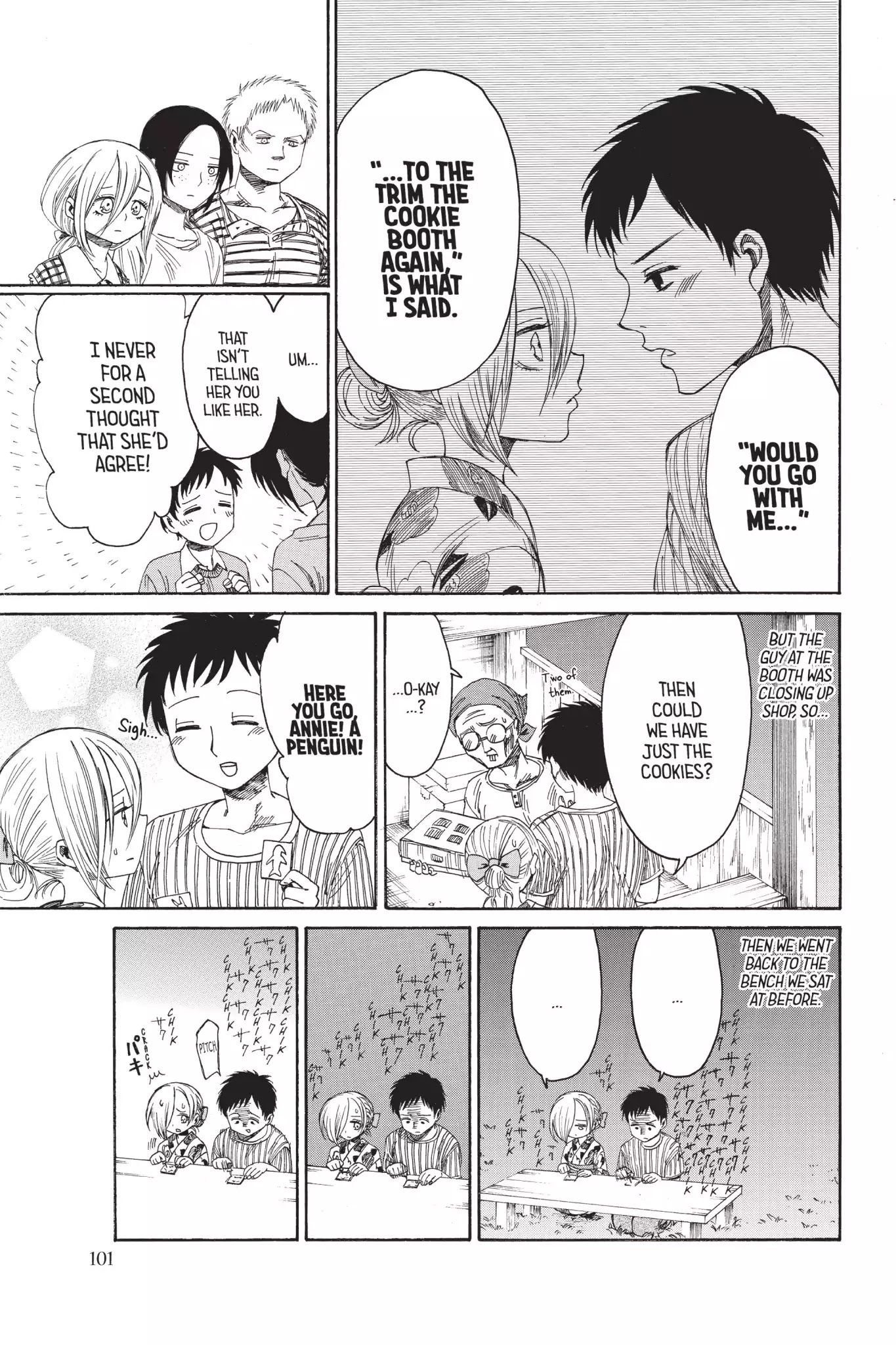 Attack on Titan: Junior High Chapter 20 page 33 - Chapter 20: Vol.2 20th Period: It's The Summer Festival! Everyone Gather!
