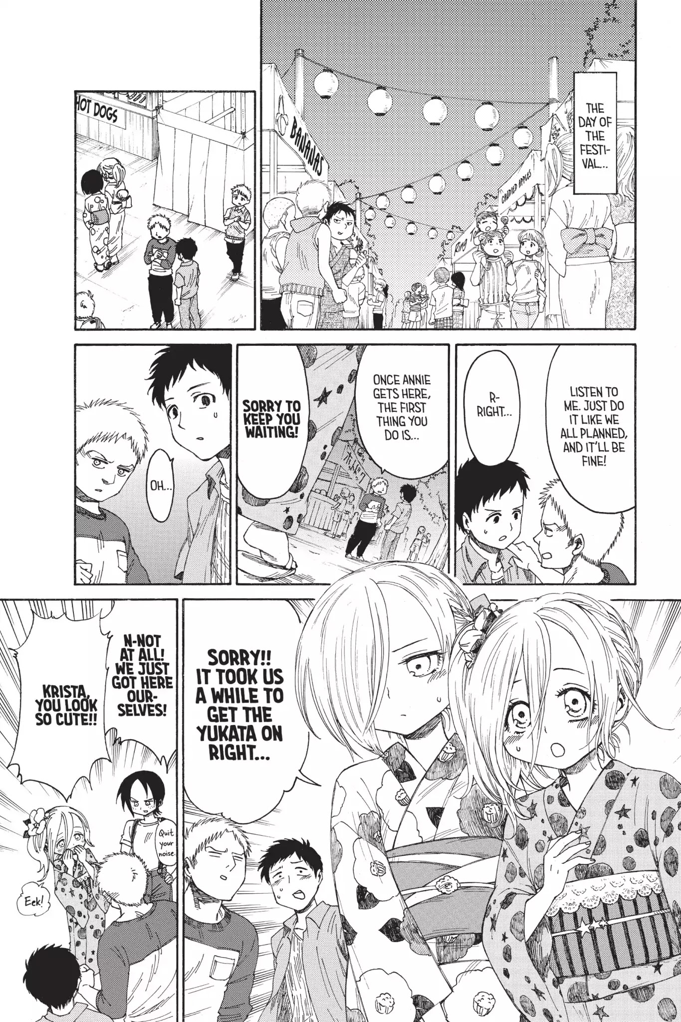 Attack on Titan: Junior High Chapter 20 page 7 - Chapter 20: Vol.2 20th Period: It's The Summer Festival! Everyone Gather!