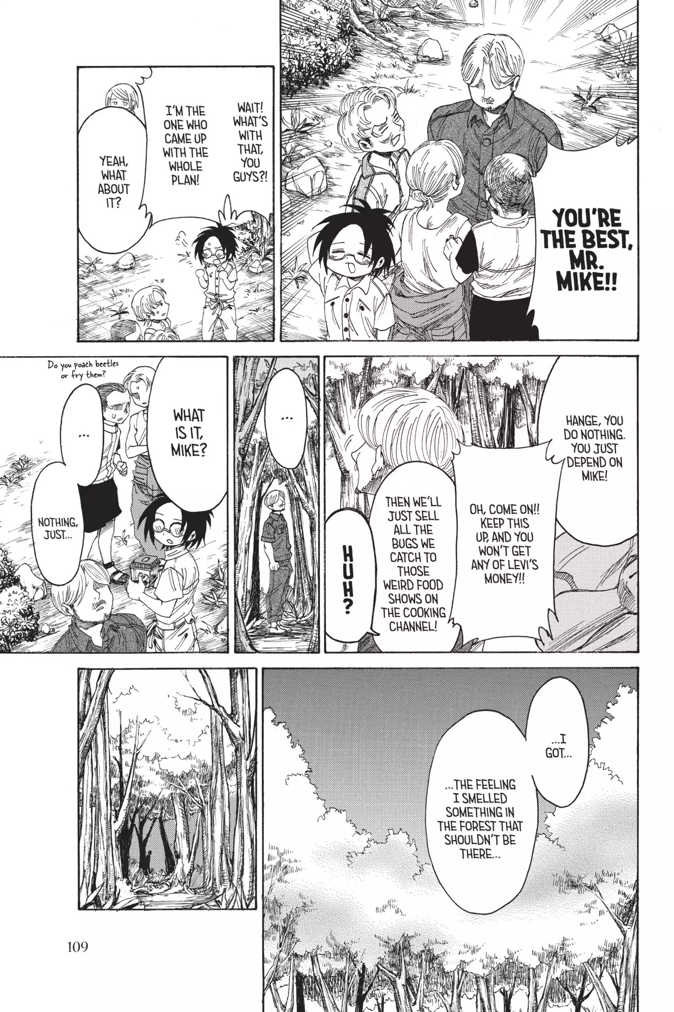 Attack on Titan: Junior High Chapter 21 page 7 - Chapter 21: Vol.2 21st Period: Capture That Bug! Burning Youth!