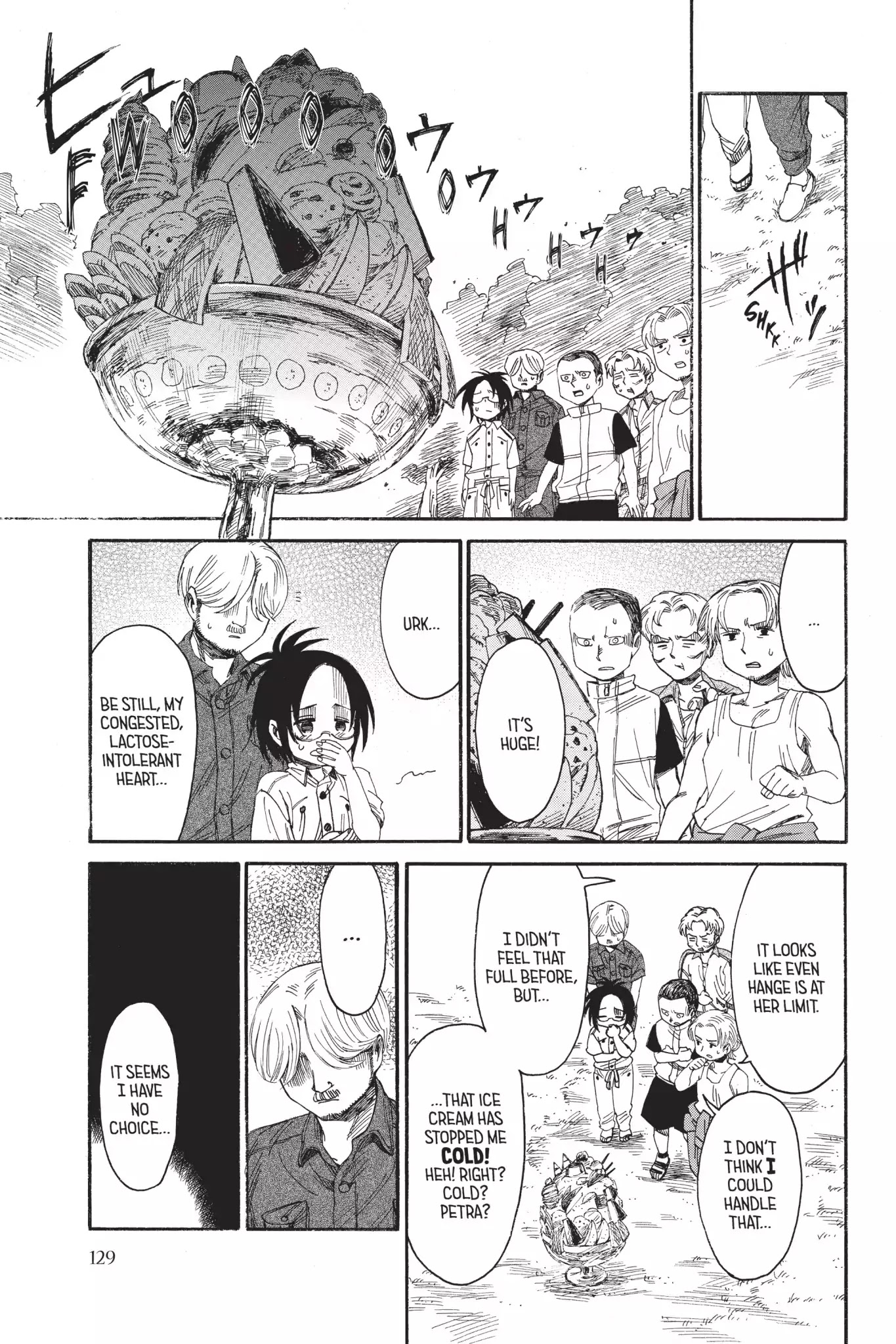 Attack on Titan: Junior High Chapter 22 page 13 - Chapter 22: Vol.2 22nd Period: Tastes Like Mother's Cooking, But She's Not The One Making It