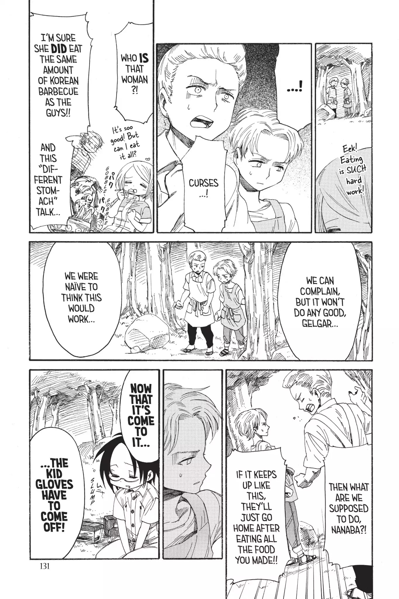 Attack on Titan: Junior High Chapter 22 page 15 - Chapter 22: Vol.2 22nd Period: Tastes Like Mother's Cooking, But She's Not The One Making It