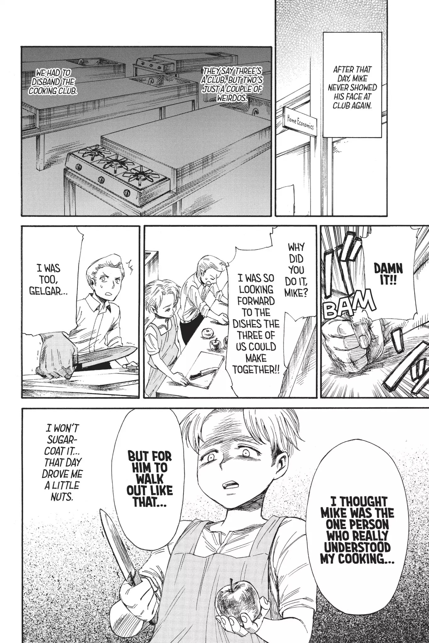 Attack on Titan: Junior High Chapter 22 page 28 - Chapter 22: Vol.2 22nd Period: Tastes Like Mother's Cooking, But She's Not The One Making It