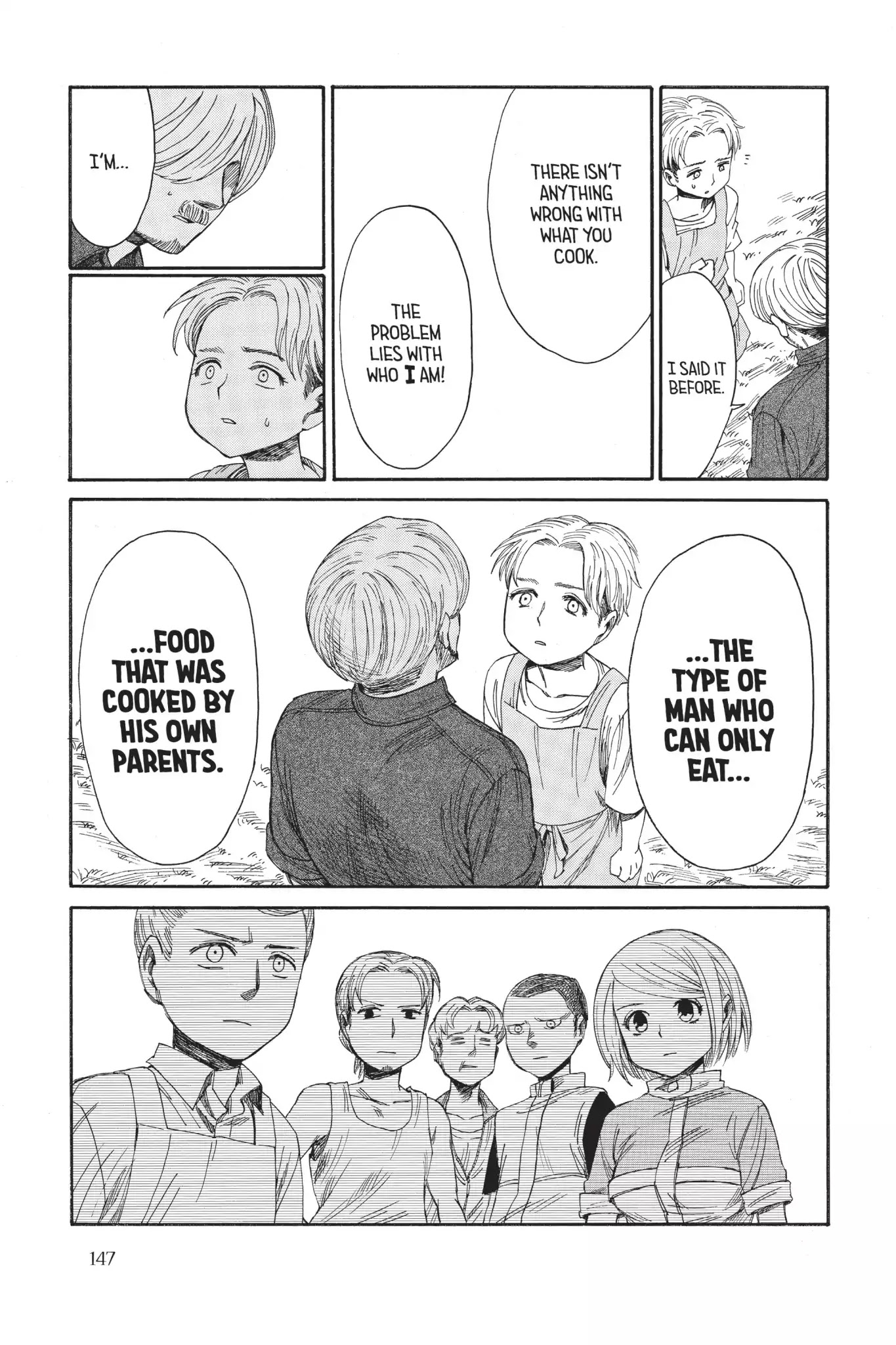 Attack on Titan: Junior High Chapter 22 page 31 - Chapter 22: Vol.2 22nd Period: Tastes Like Mother's Cooking, But She's Not The One Making It
