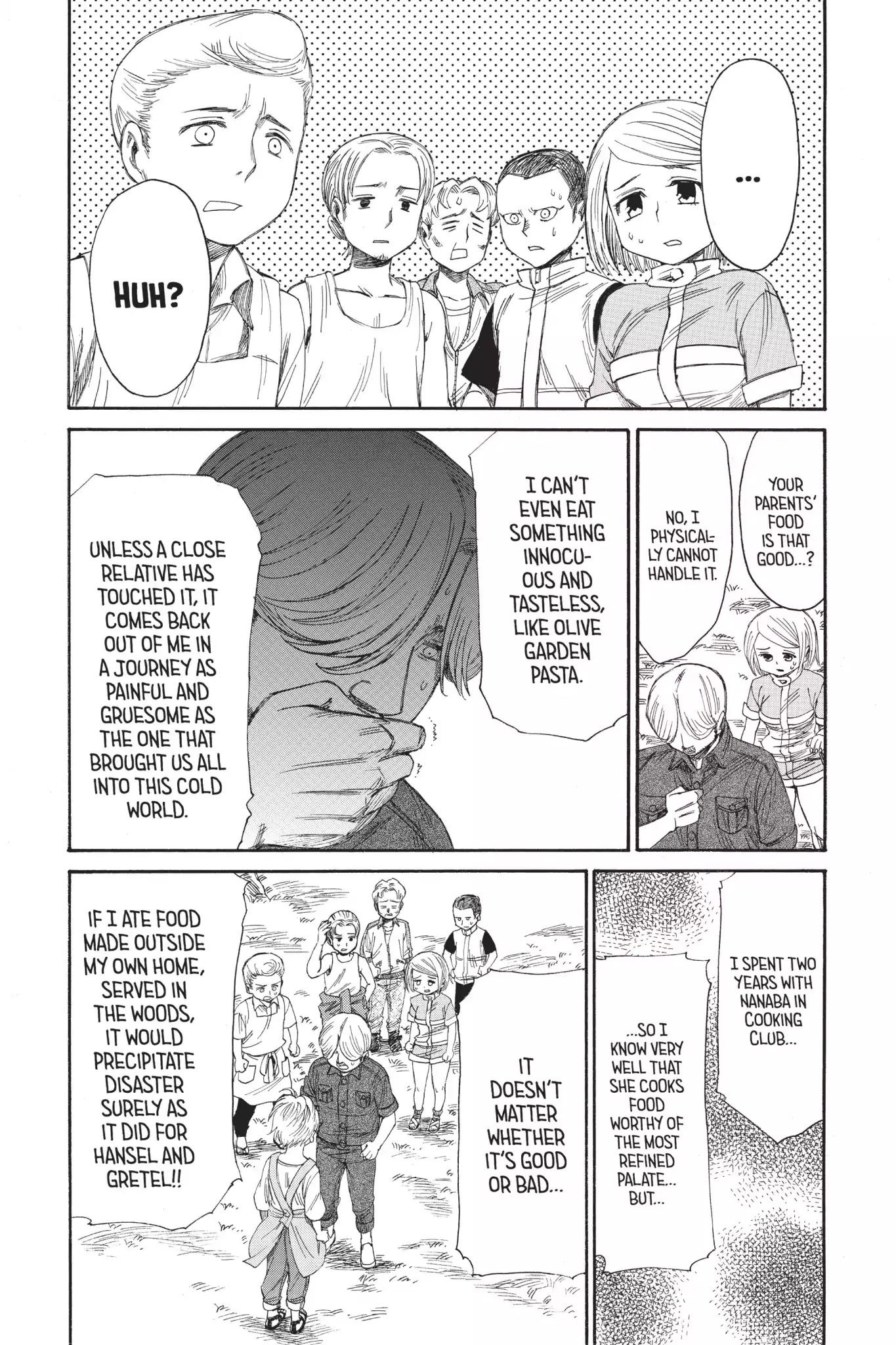 Attack on Titan: Junior High Chapter 22 page 32 - Chapter 22: Vol.2 22nd Period: Tastes Like Mother's Cooking, But She's Not The One Making It